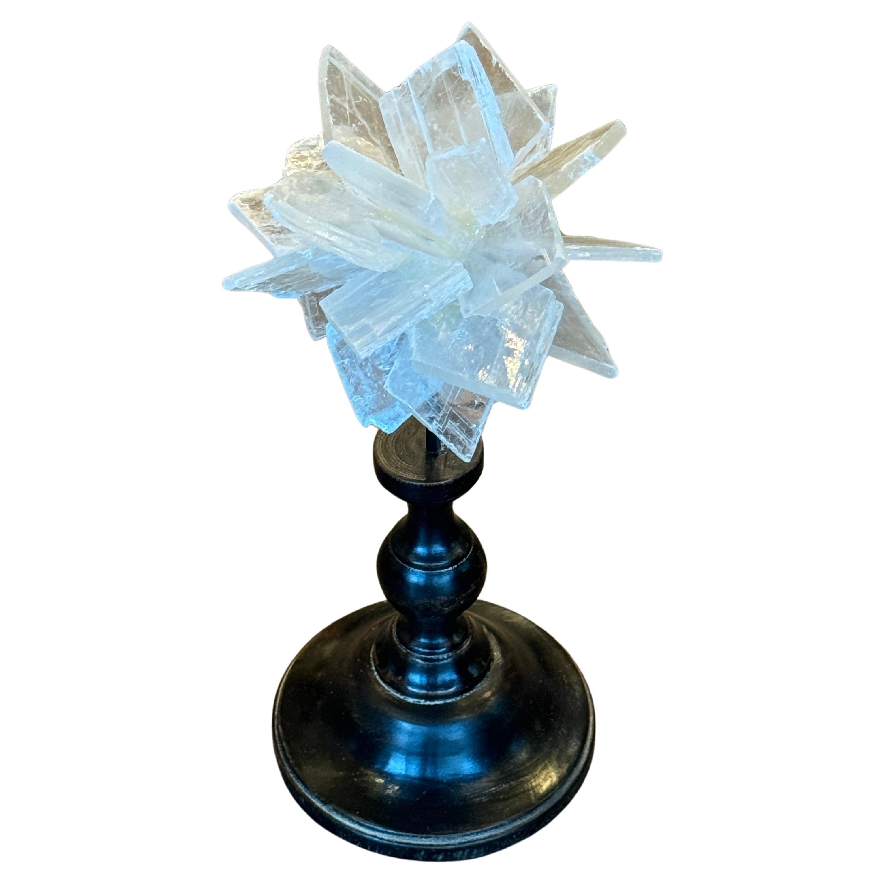 Hollywood Regency Parisian Cut-Glass Mounted Sculpture For Sale