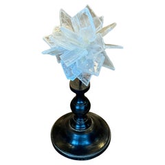Used Parisian Cut-Glass Mounted Sculpture
