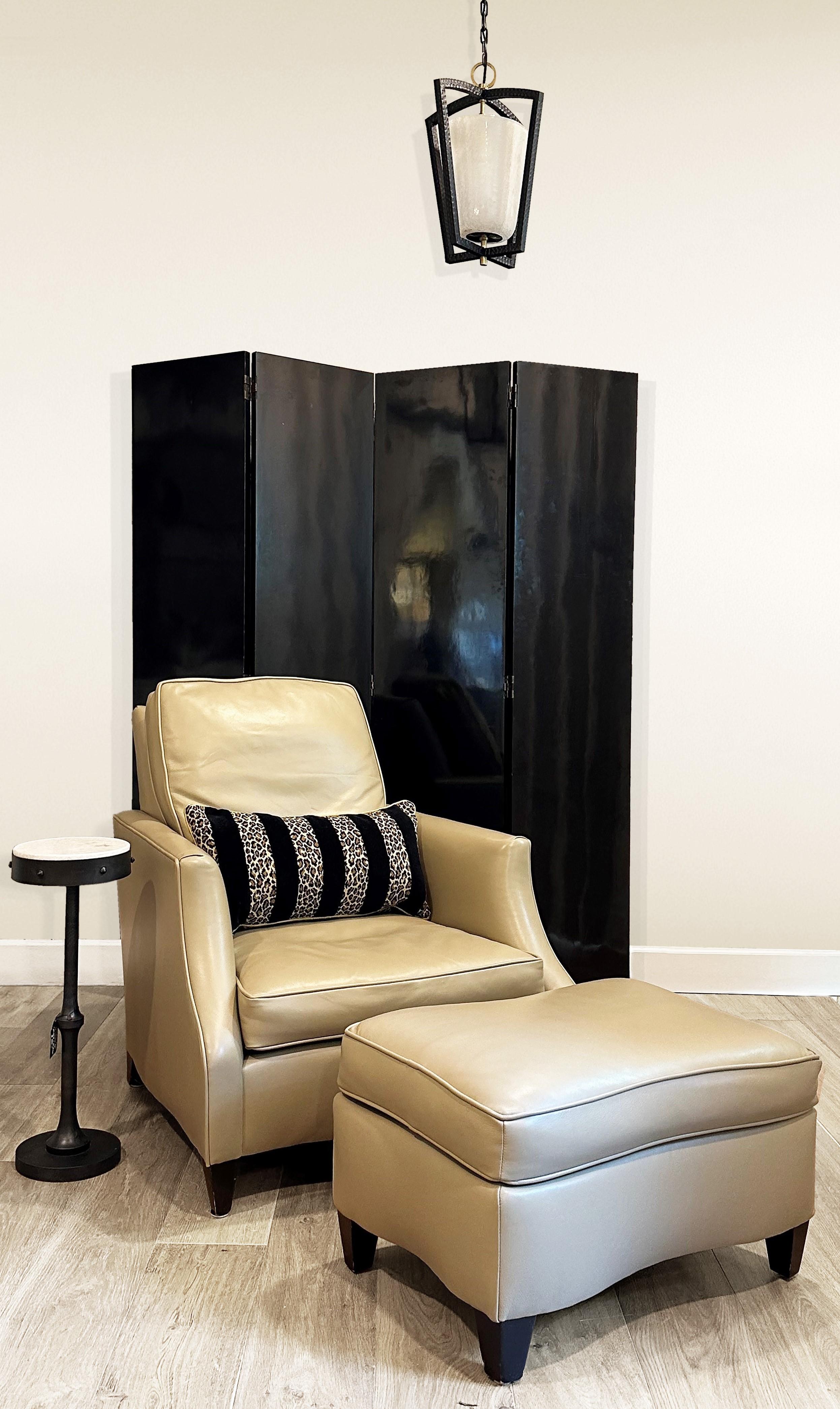 Parisian Lacquered Screen For Sale 1