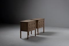 Parisian Oak Commodes, 19th Century