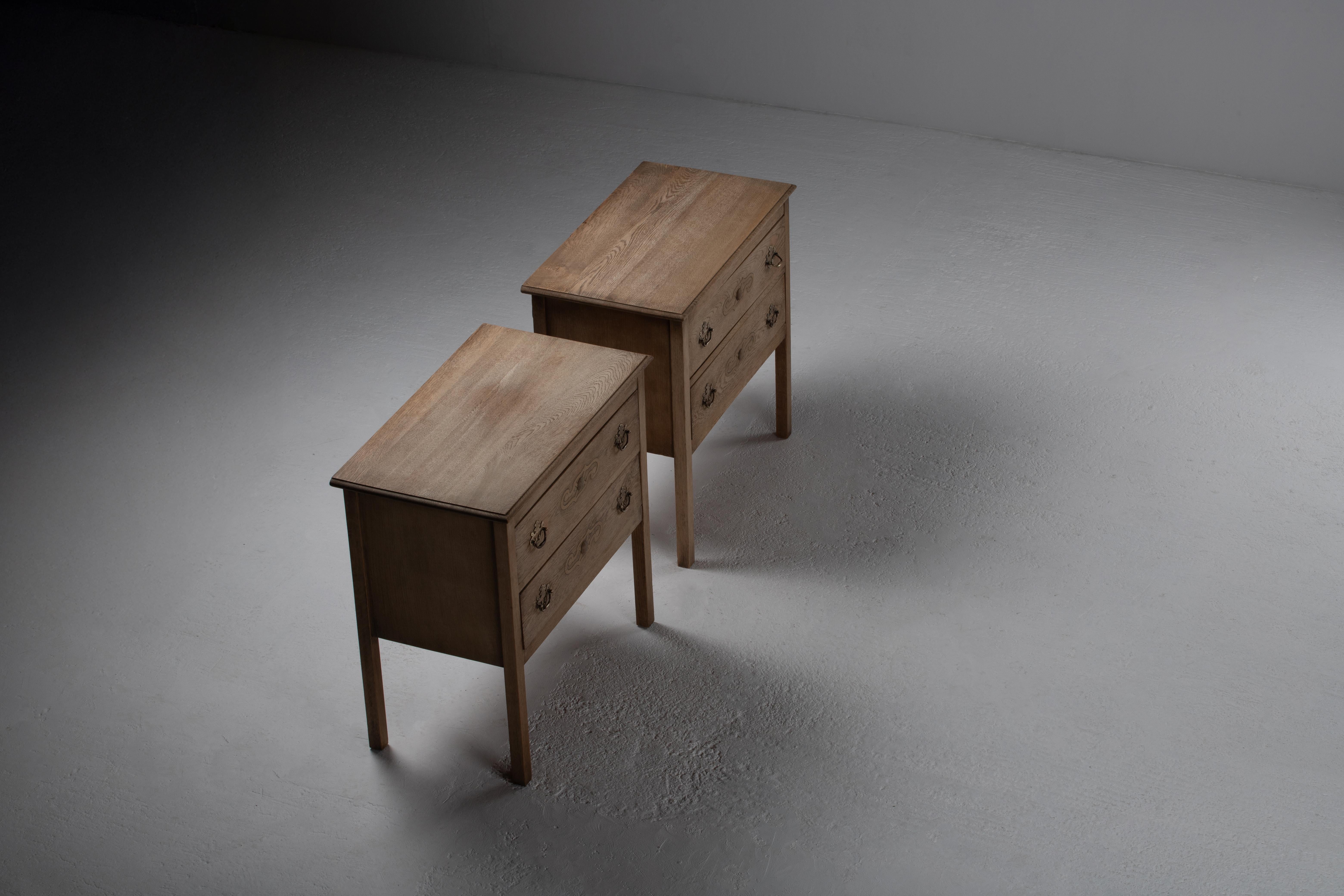 Commodes parigina in Oak, XIX secolo in vendita 1