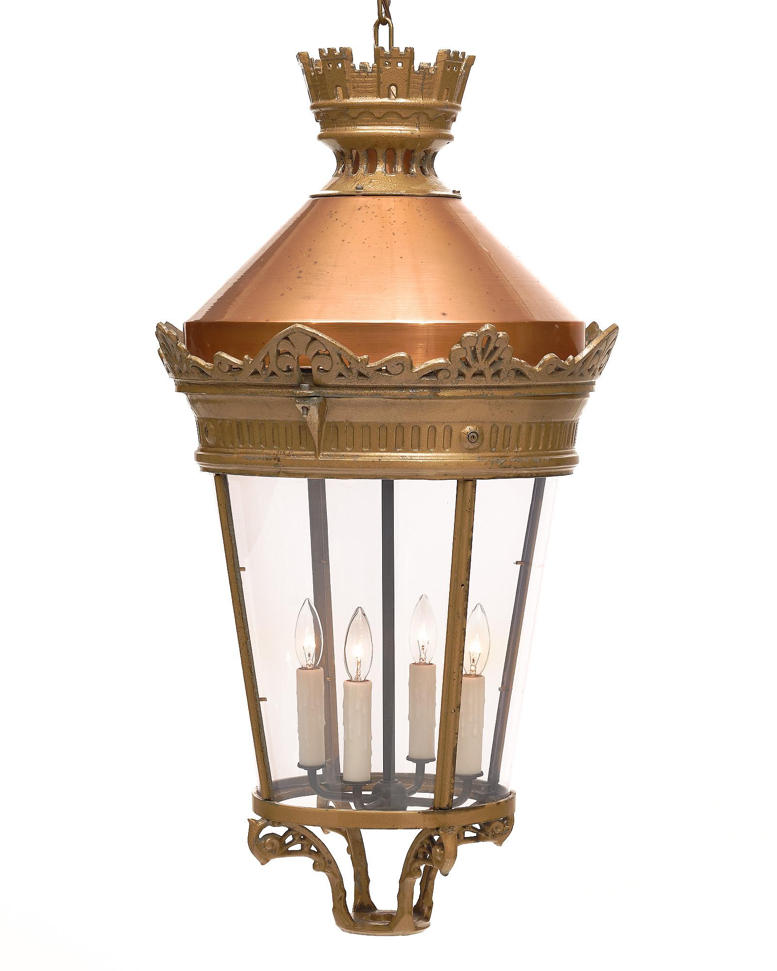 Late 19th Century Parisian Opera Garnier French Lantern For Sale