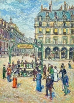"Parisian Street Scene" by Hughes Claude Pissarro