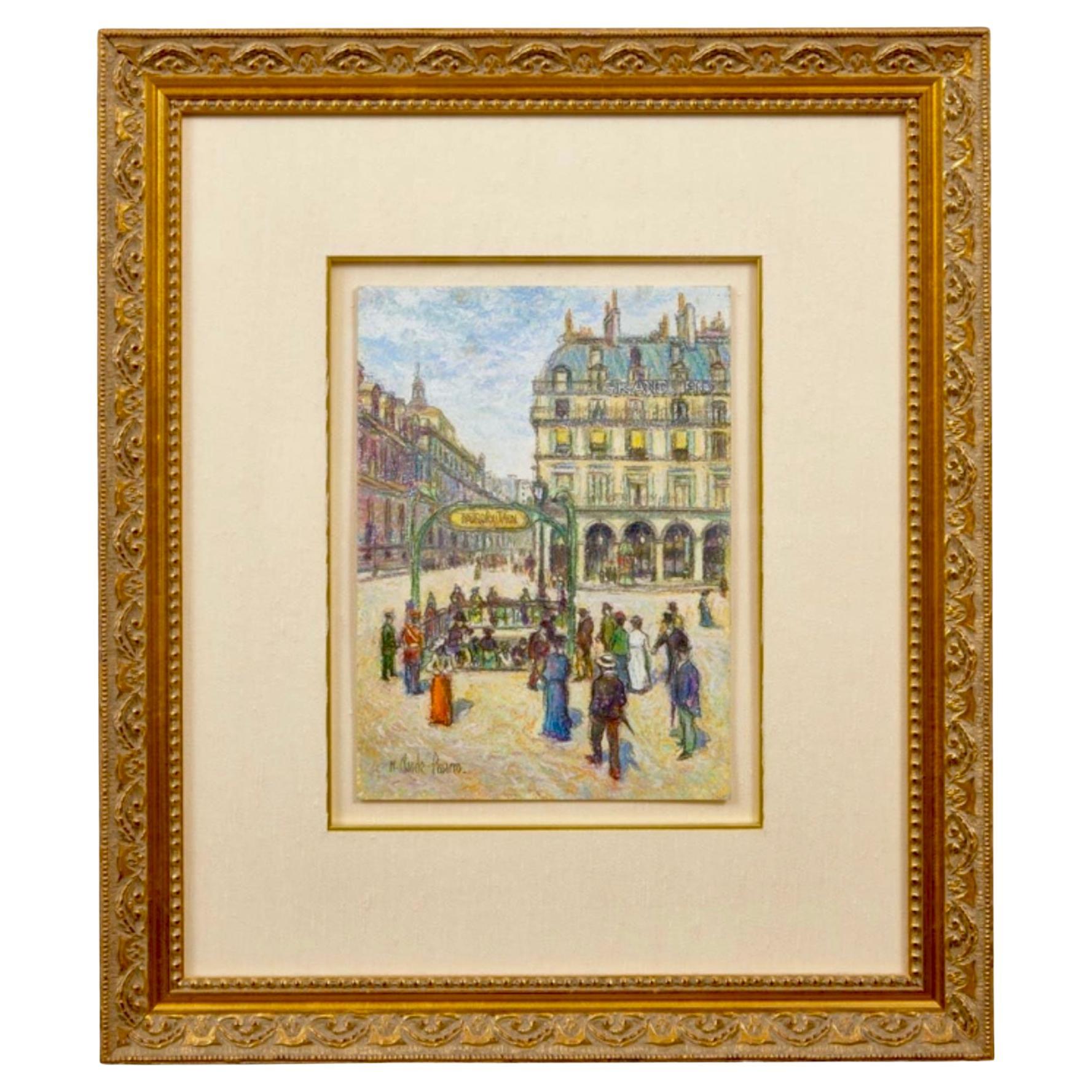 "Parisian Street Scene" by Hughes Claude Pissarro