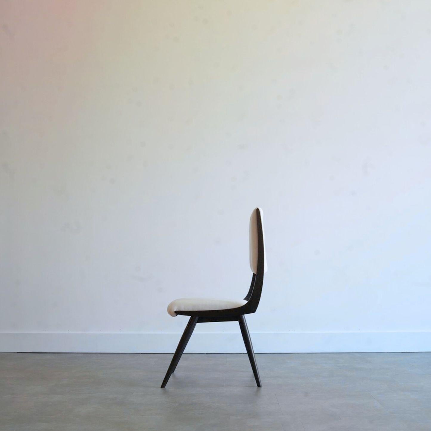 American Parisiano Dining Chair in Blackout Oak For Sale