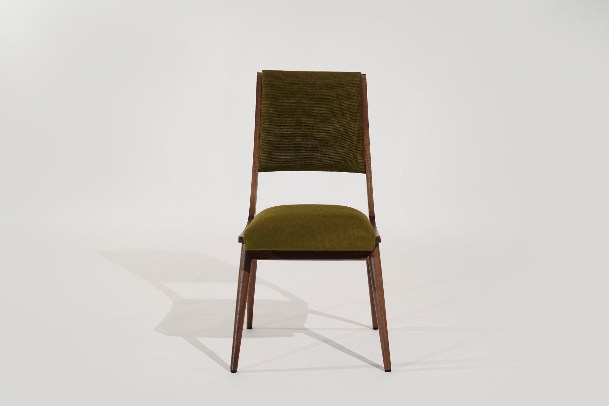 Contemporary Parisiano Dining Chair in Special Walnut For Sale