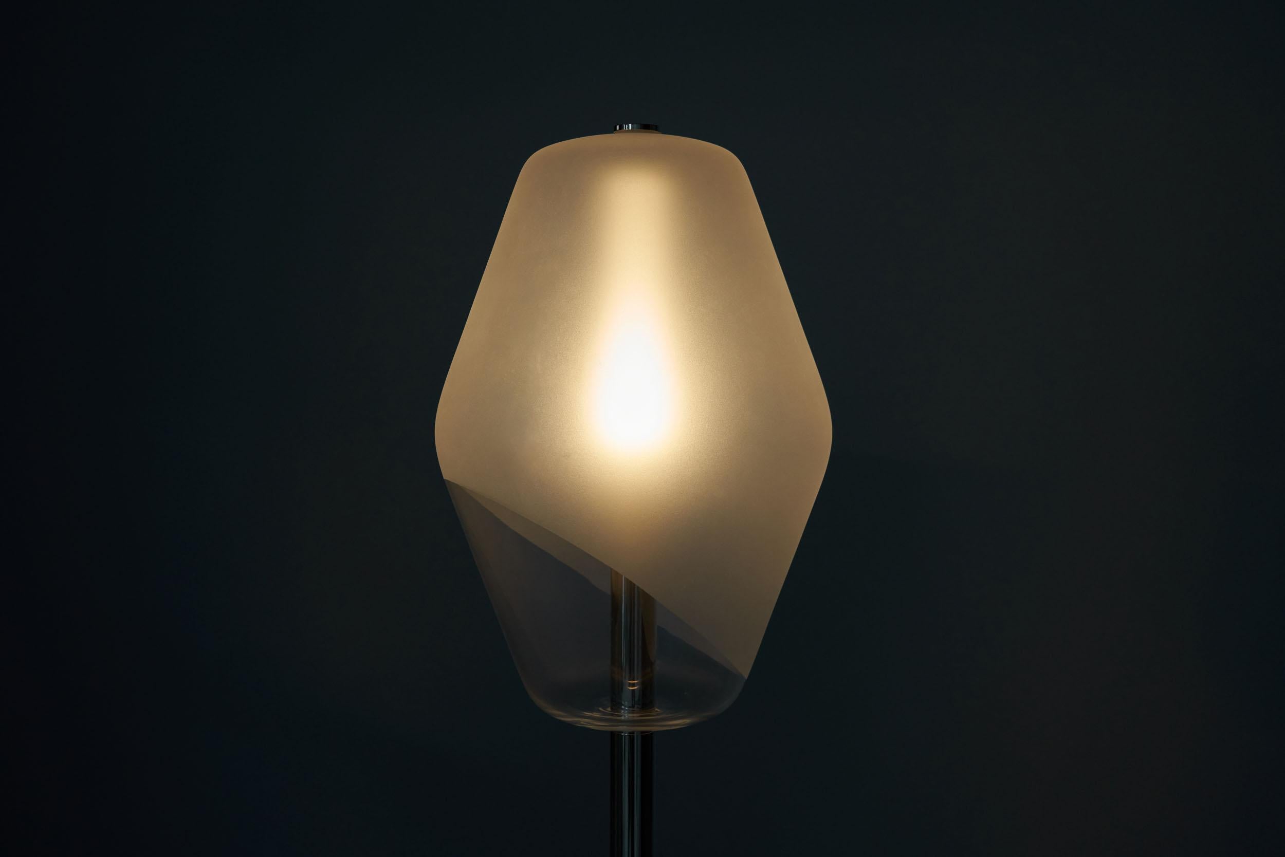 French “Parisienne” Floor Lamp by Régis Botta for Ozone Light, France 2016 For Sale