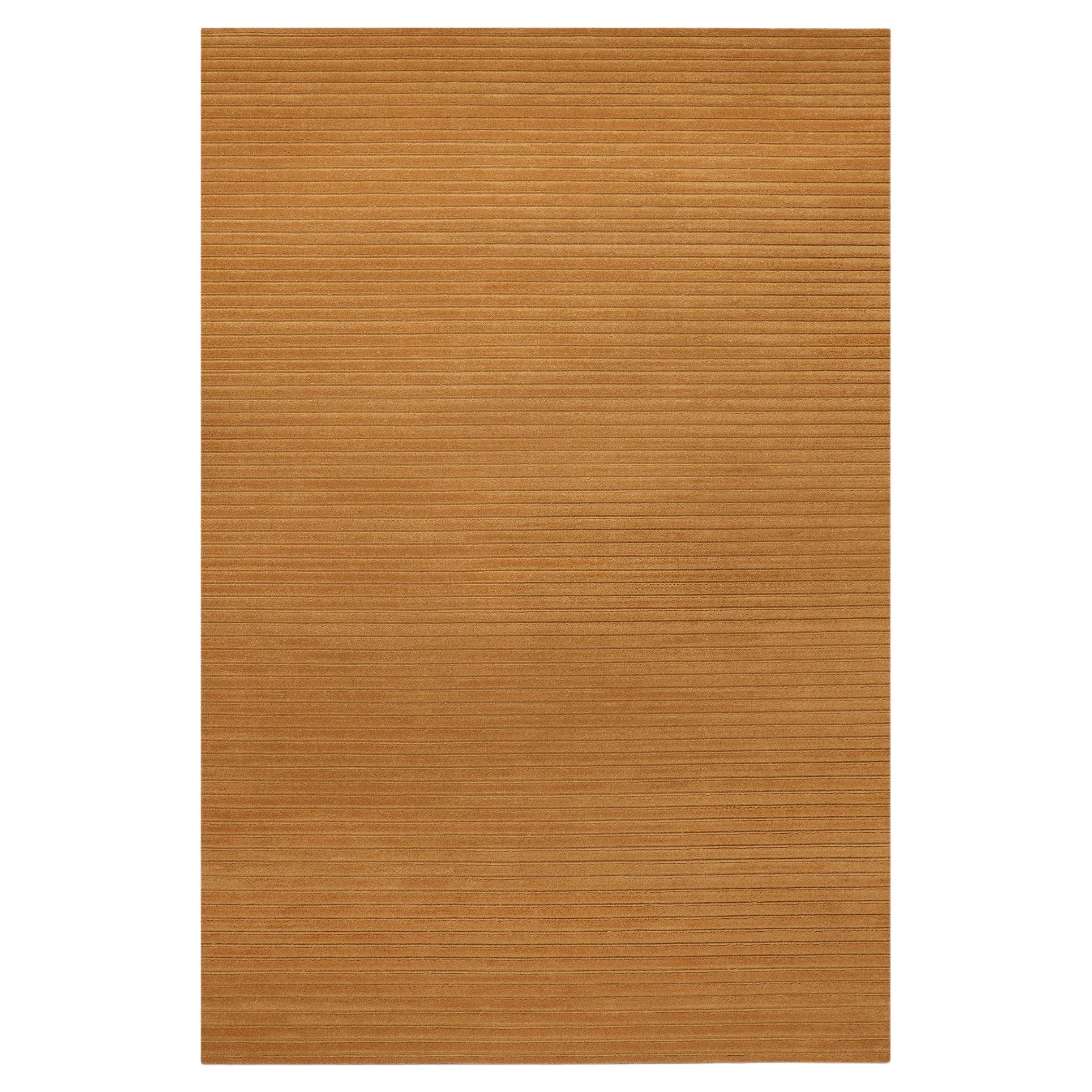 Park 02 Camel, Wool Cut Pile Rug For Sale