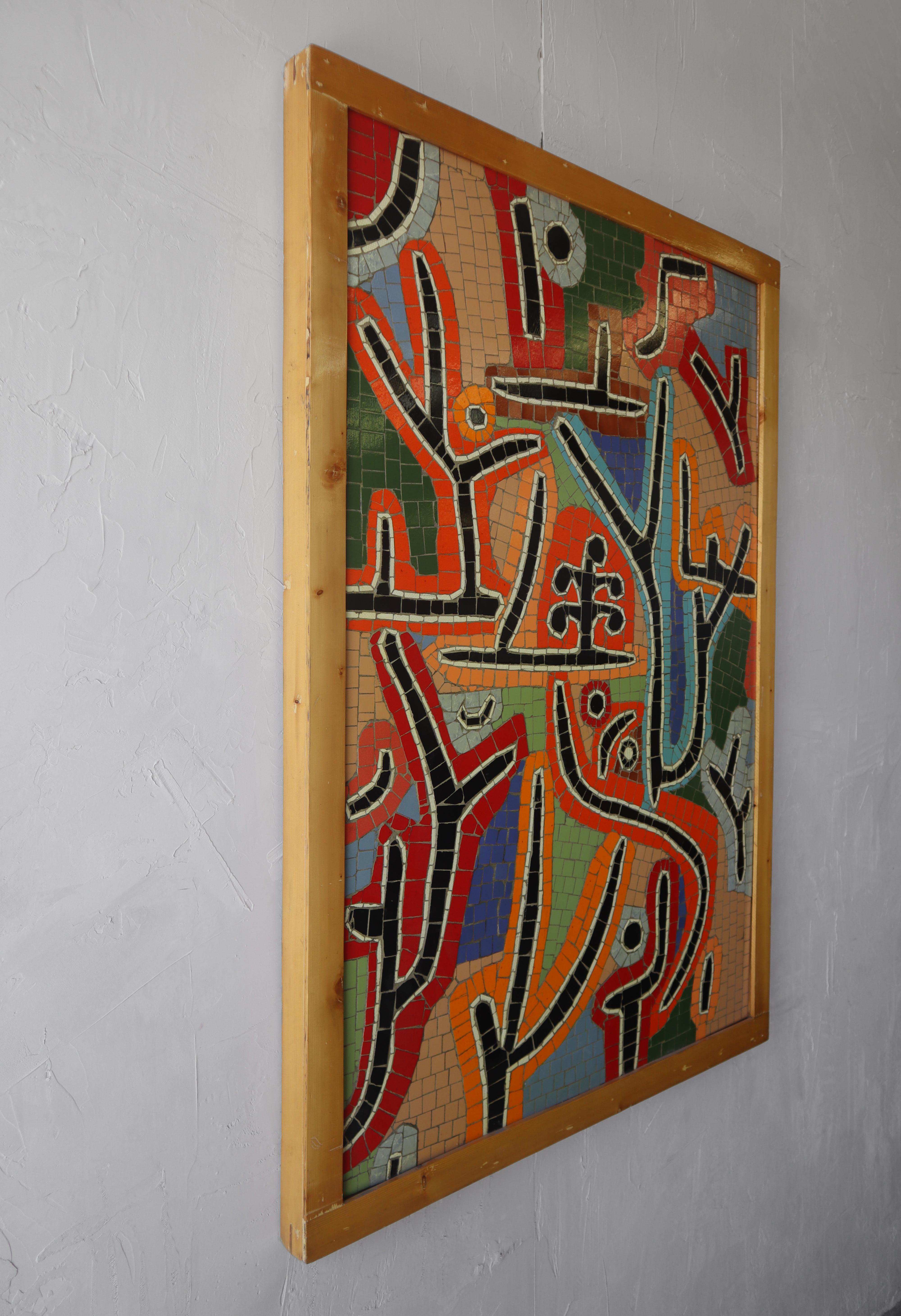 Mosaico de azulejos a gran escala Park Bei Lu by Paul Klee Bauhaus en venta