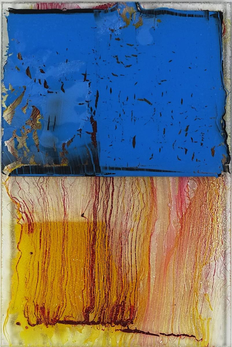 "Transparence Bleu" by Park Byung-Hoon (23.6x16in), 2022