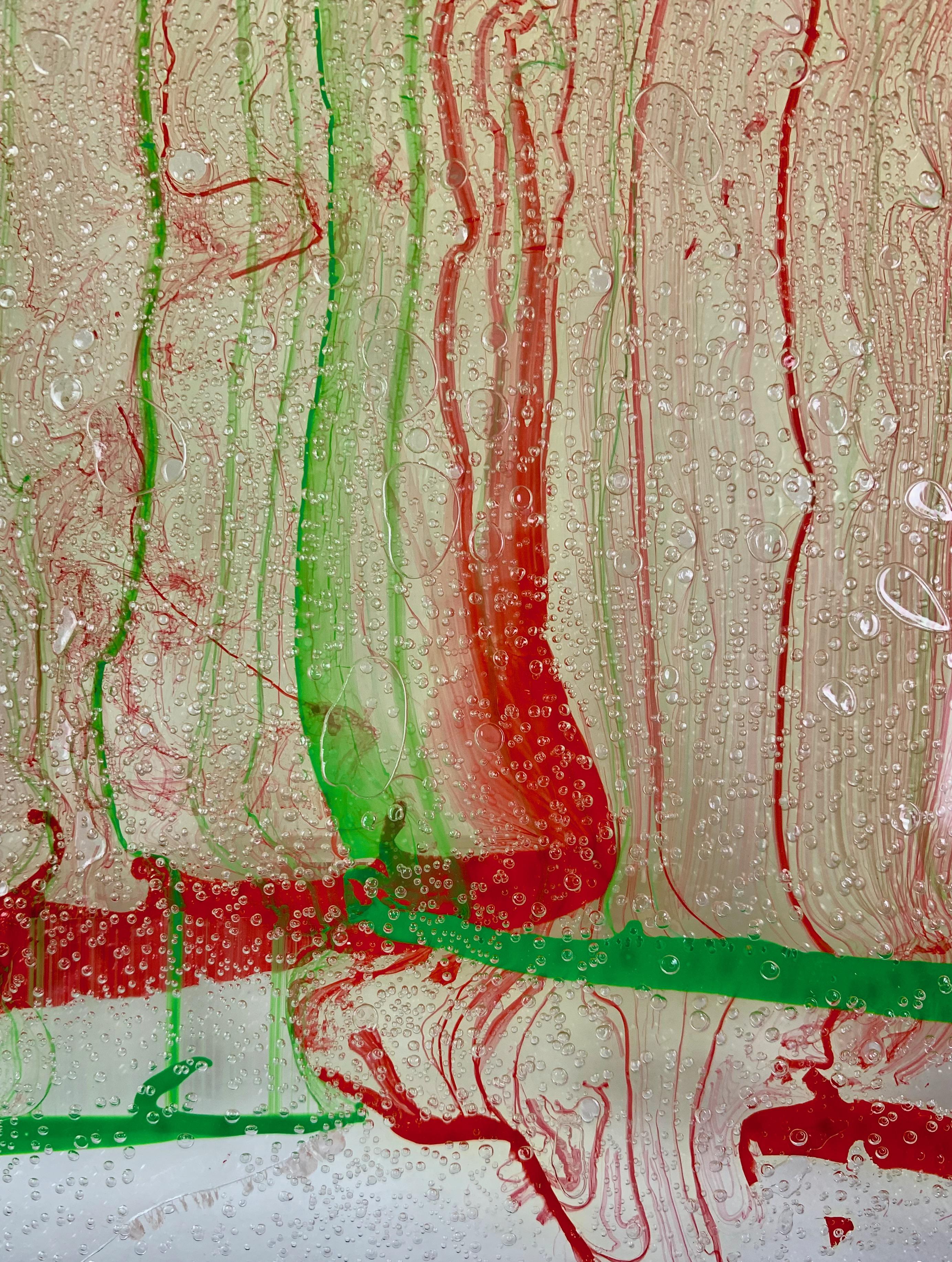 « Transparence rouge 2 », peinture de Park Byung-Hoon (23.6x16), 2022 en vente 10