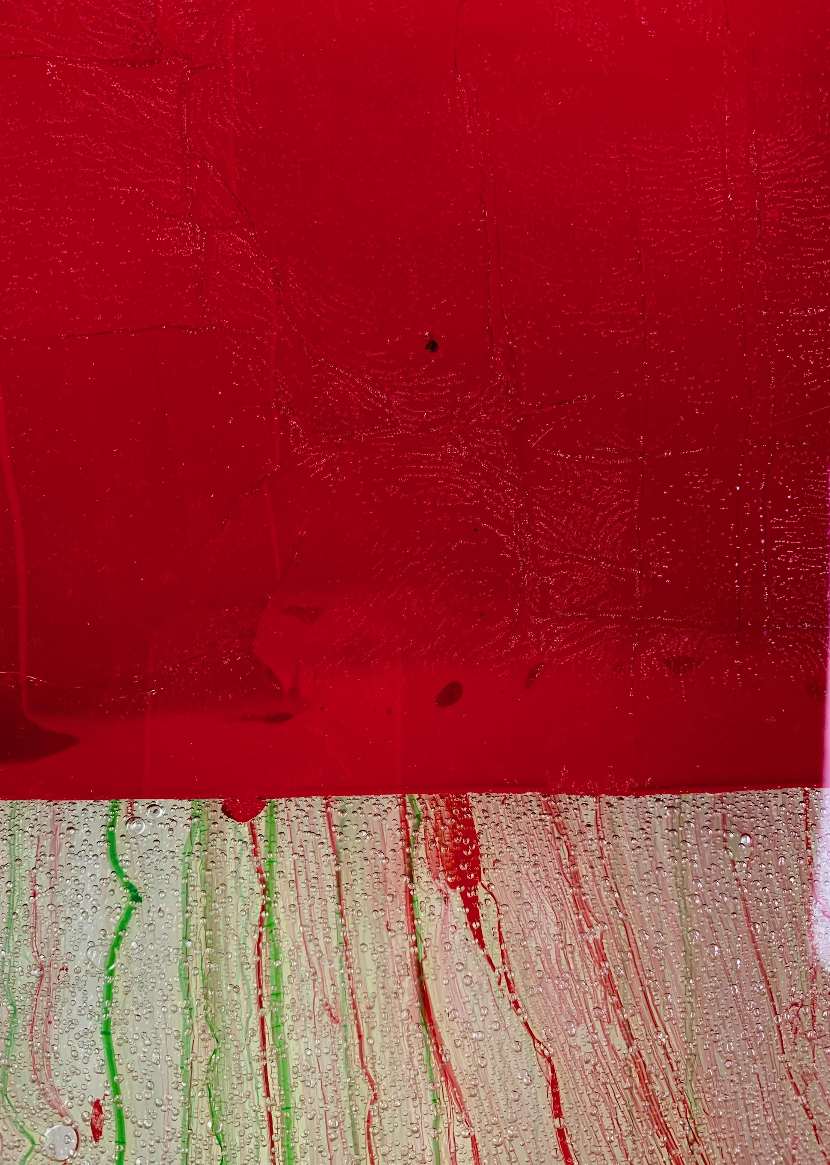 « Transparence rouge 2 », peinture de Park Byung-Hoon (23.6x16), 2022 en vente 11
