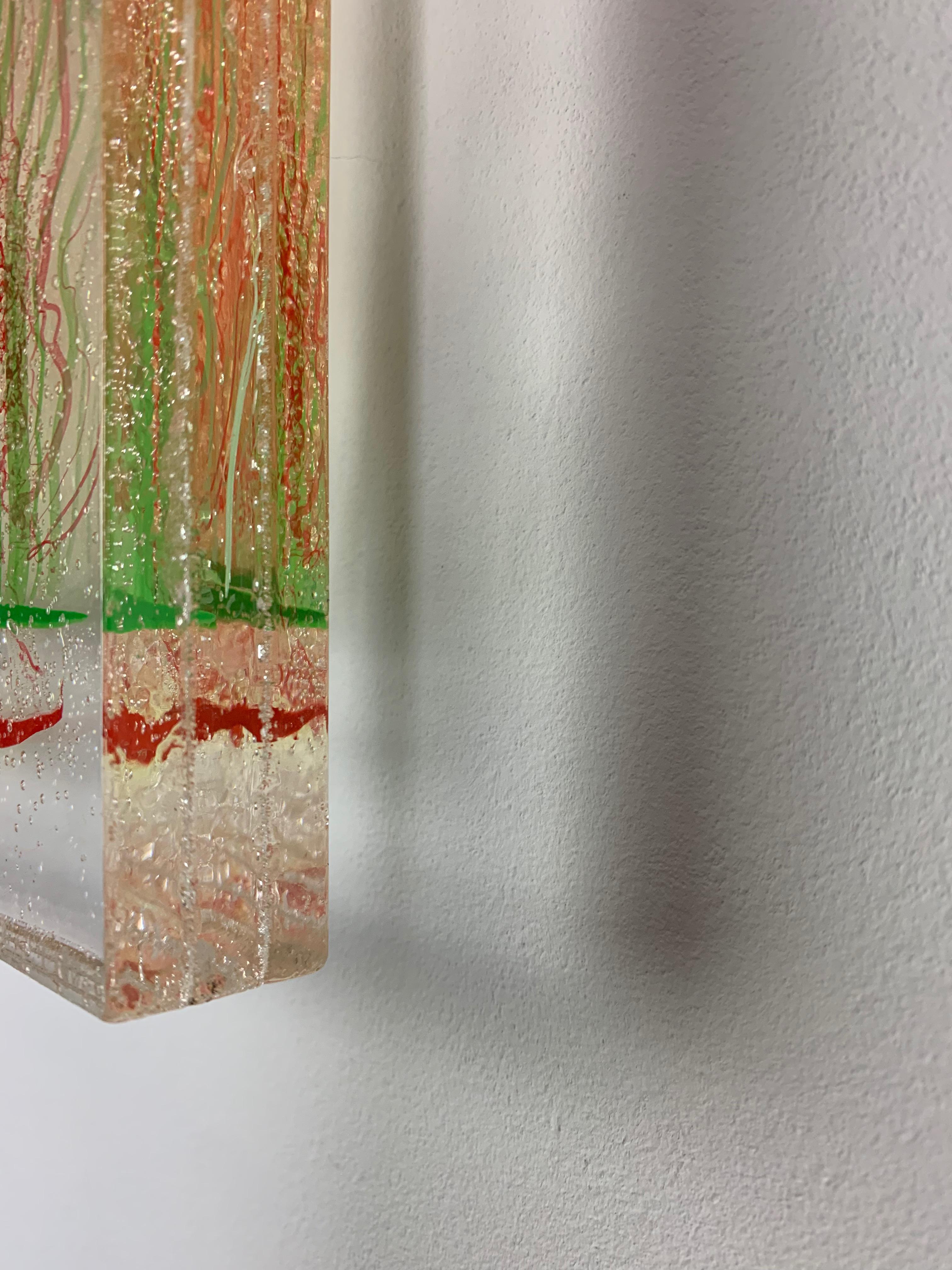 « Transparence rouge 2 », peinture de Park Byung-Hoon (23.6x16), 2022 en vente 7