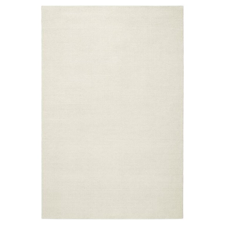 Park Dusty White, Wool Cut Pile Rug For Sale at 1stDibs