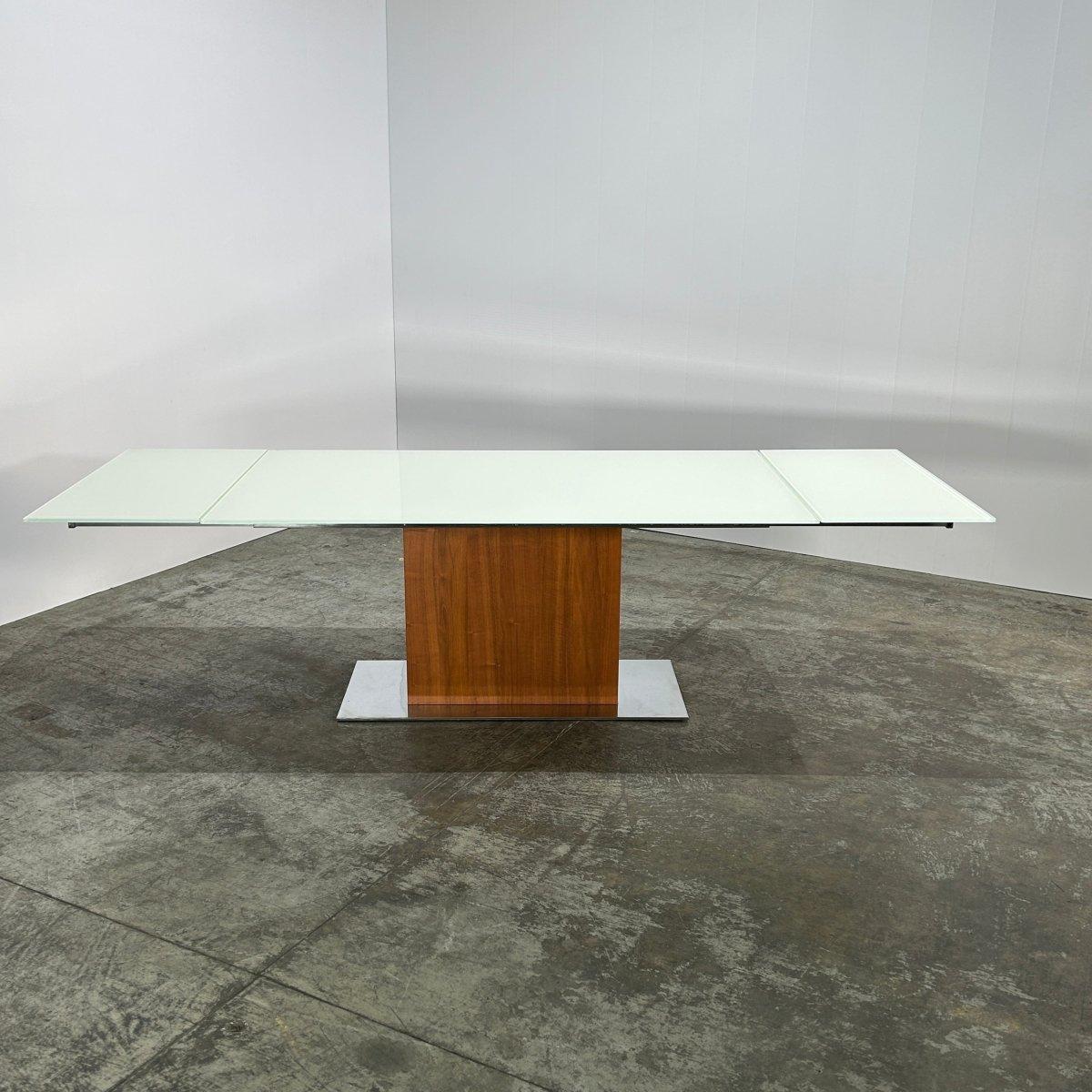 Mesa extensible de cristal Park by Calligaris en venta 4