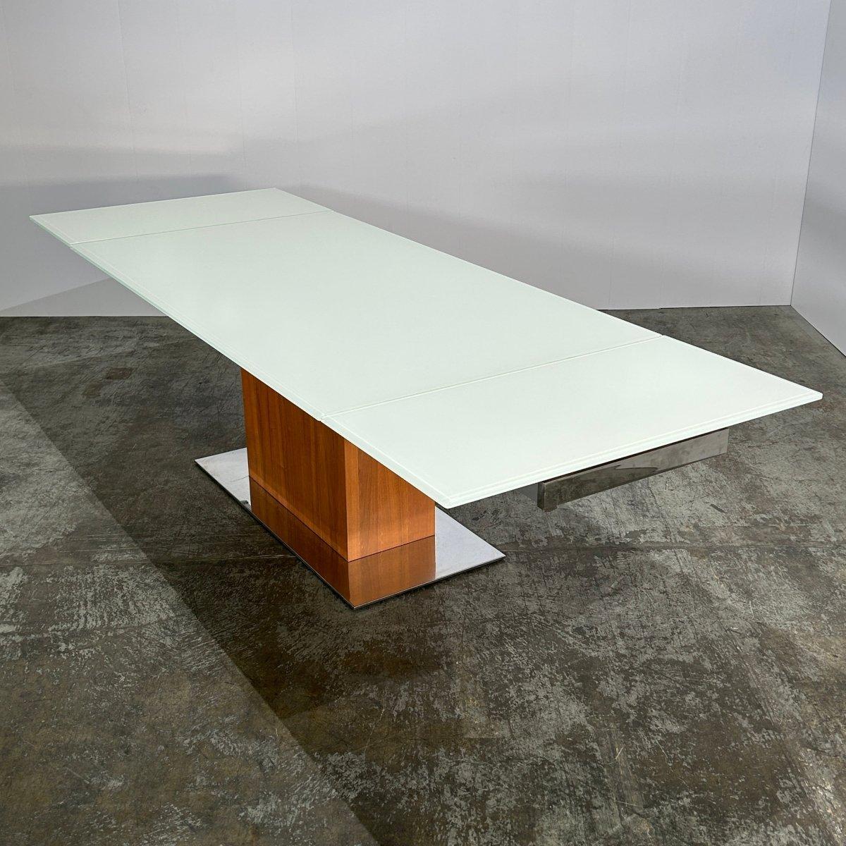 Mesa extensible de cristal Park by Calligaris en venta 2