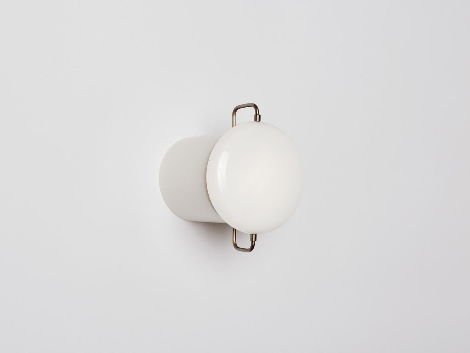 Workstead Park I in White Enamel For Sale 6