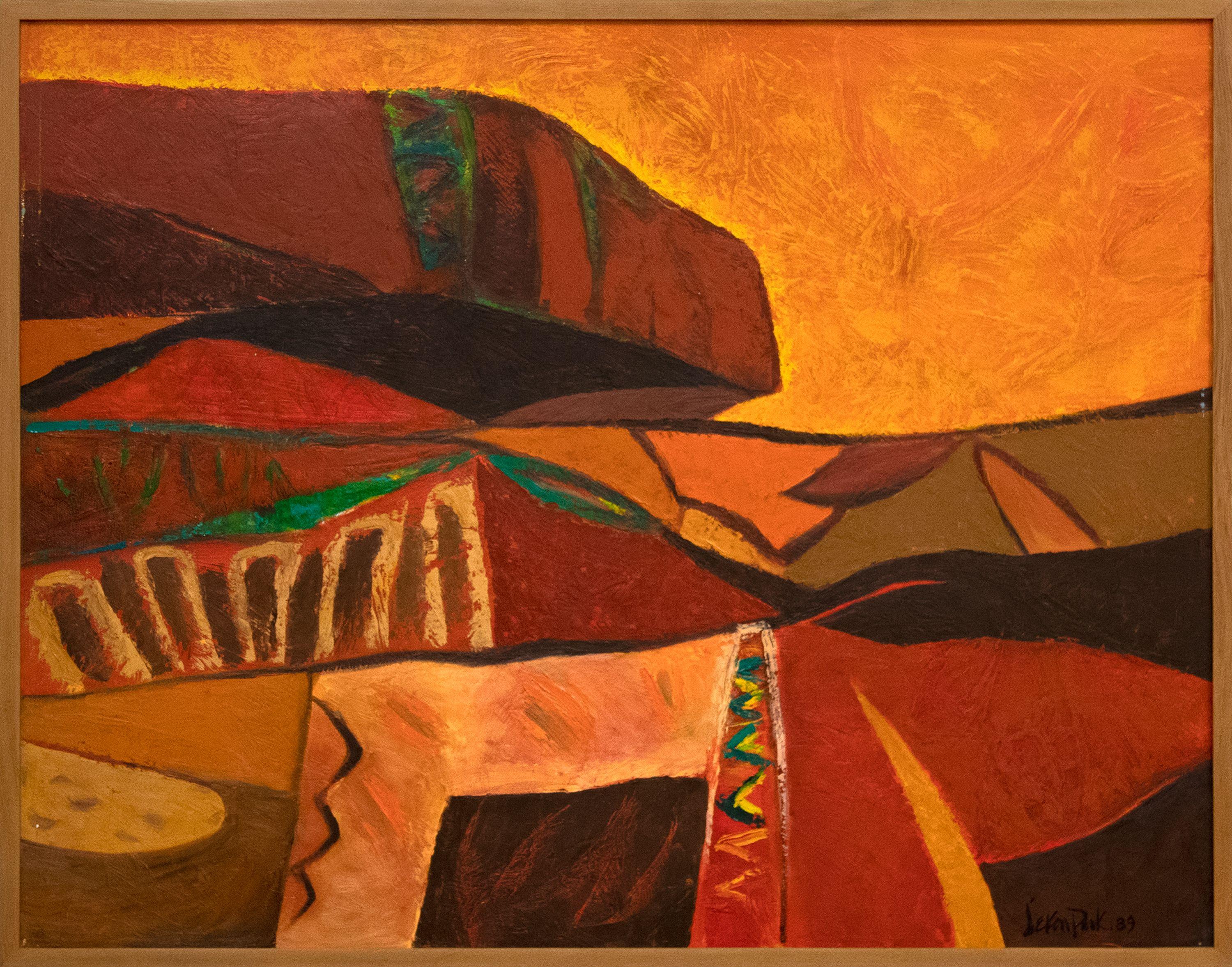 Abstract Painting di PARK, JAE KON - Senza titolo