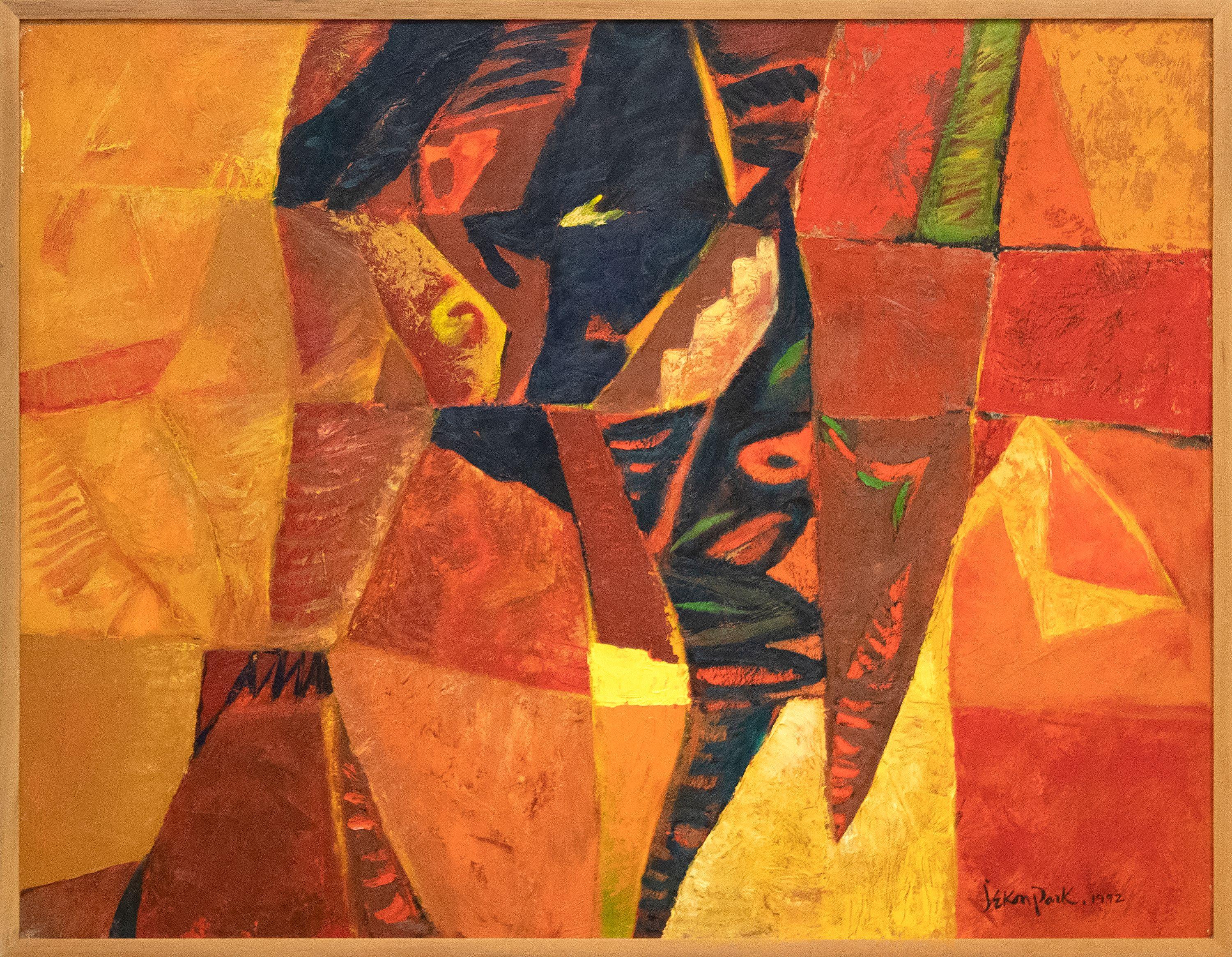 Abstract Painting di PARK, JAE KON - Senza titolo