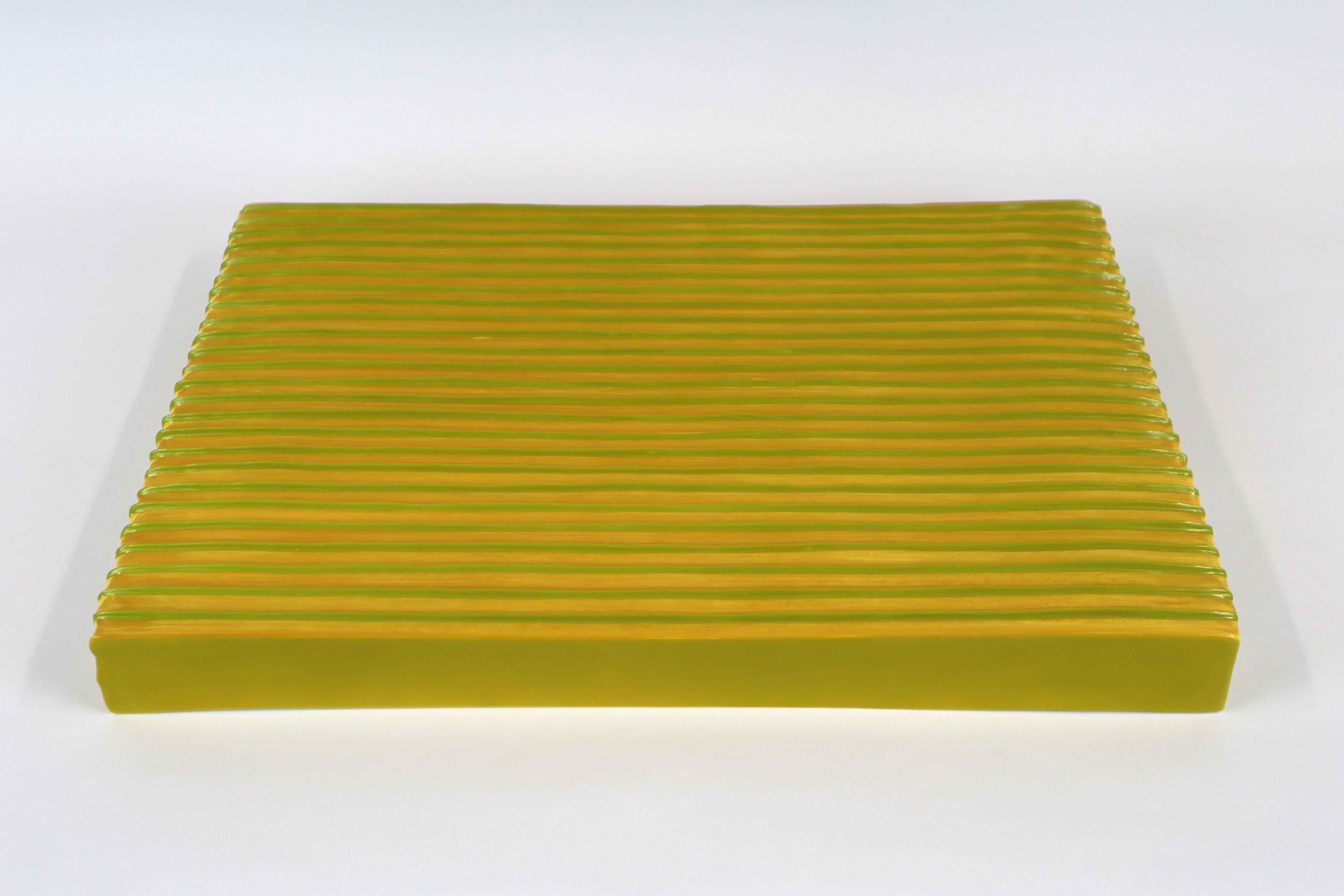 Écritures di Park Seo-Bo, arte contemporanea coreana, rilievi in porcellana, 2024 in vendita 3