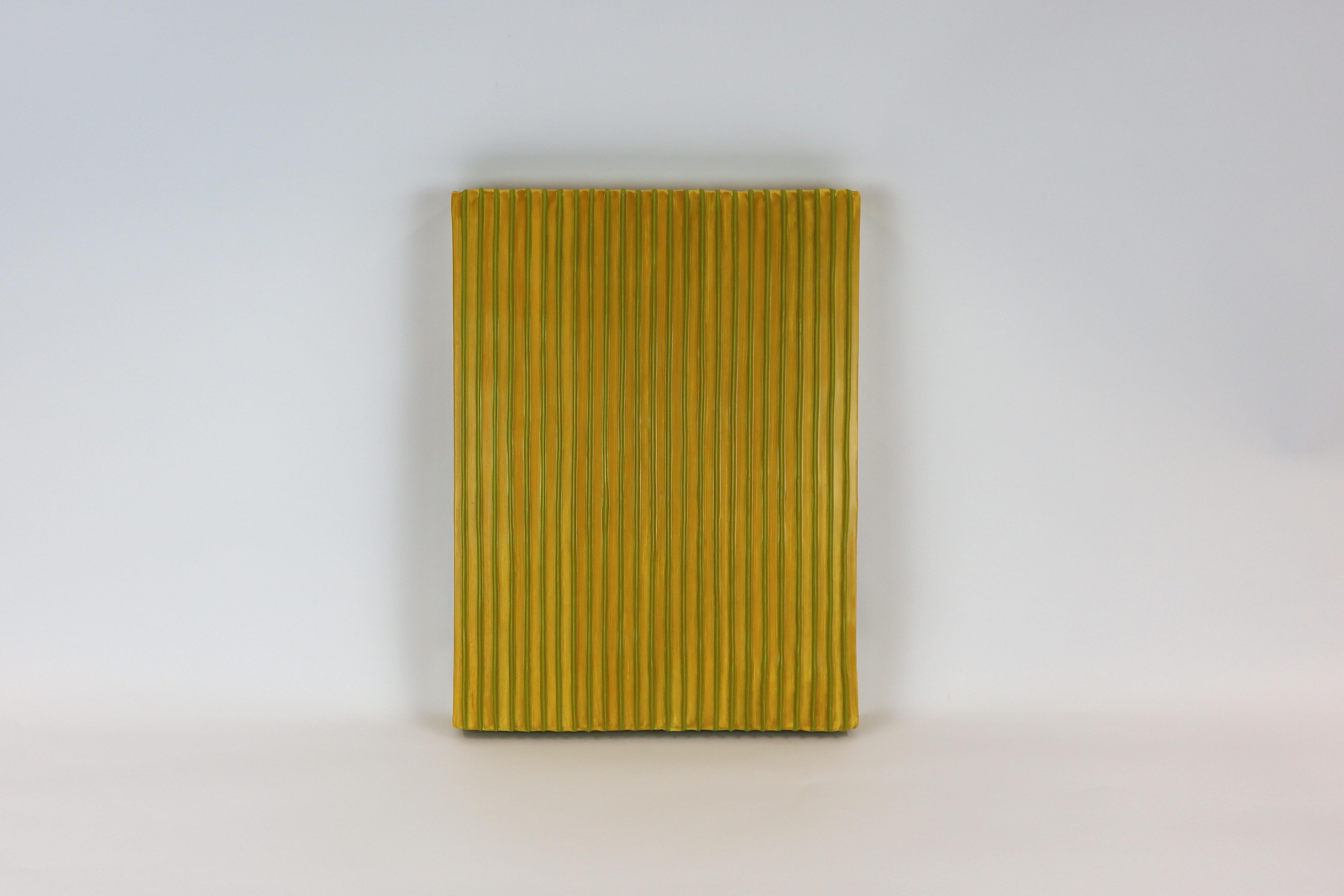 Écritures di Park Seo-Bo, arte contemporanea coreana, rilievi in porcellana, 2024 in vendita 5