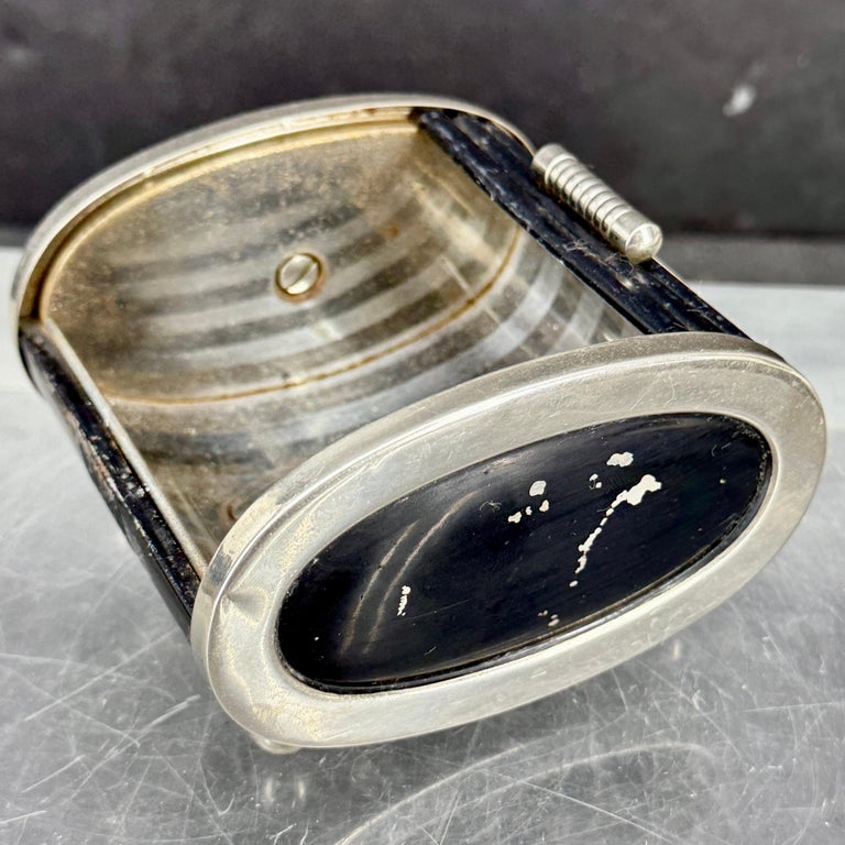 Park Sherman Art Deco Bakelite Tambour-Top Jewelry Cigarette Box For Sale  at 1stDibs