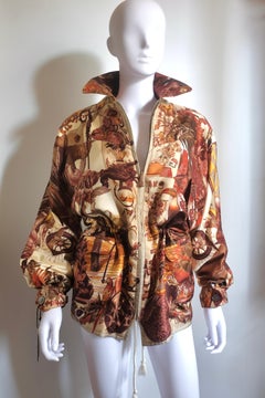 Hermès double-face parka