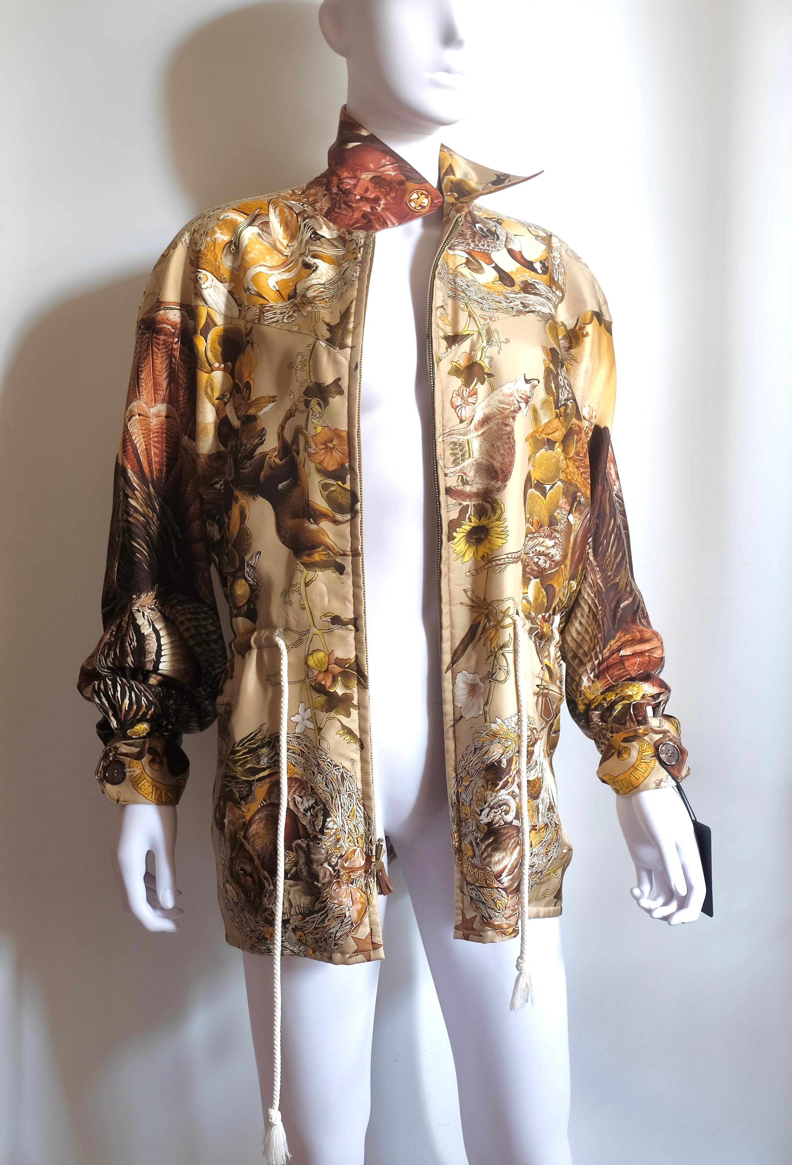 Parka double-face Hermès 4