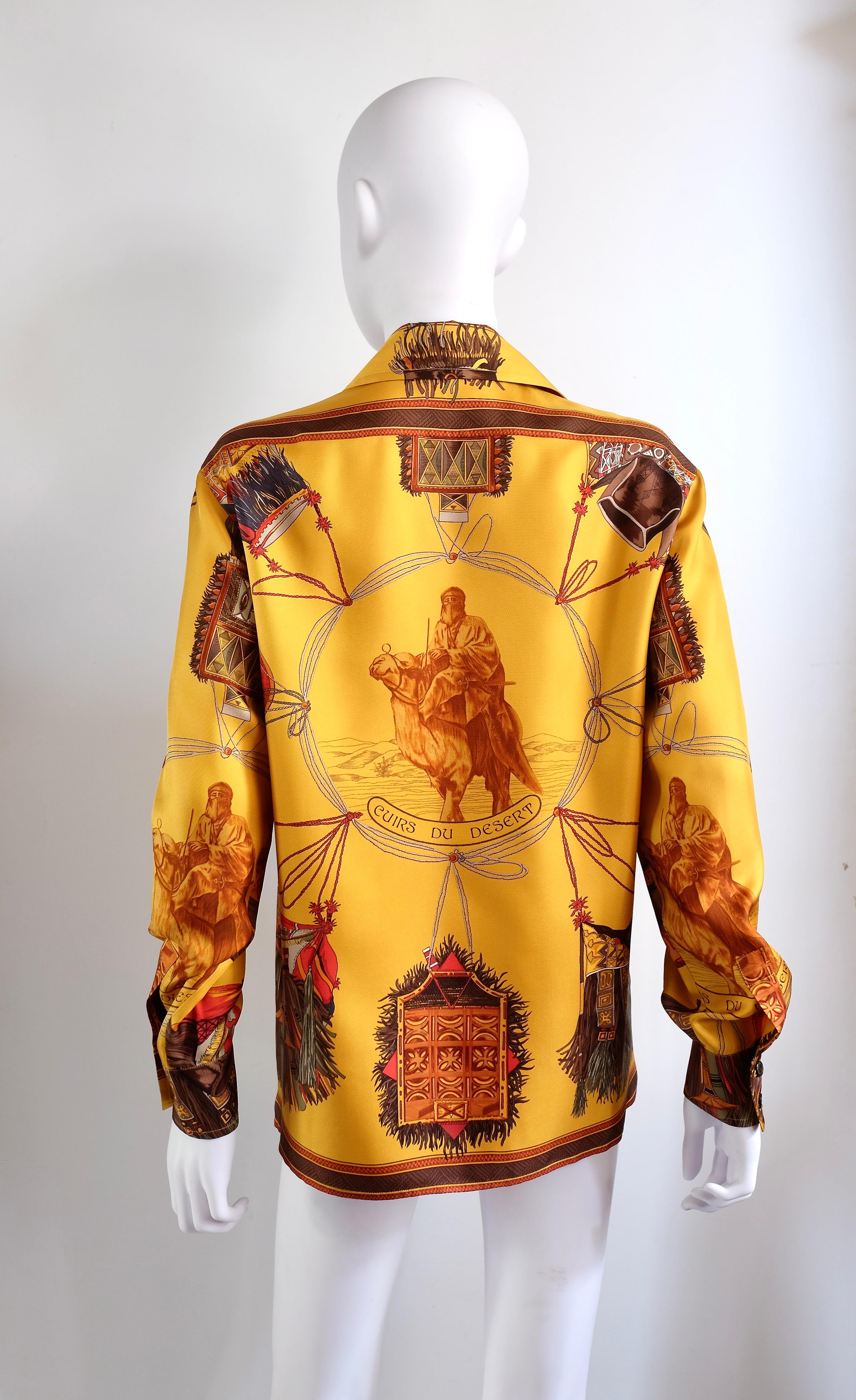 Parka in seta Hermès 