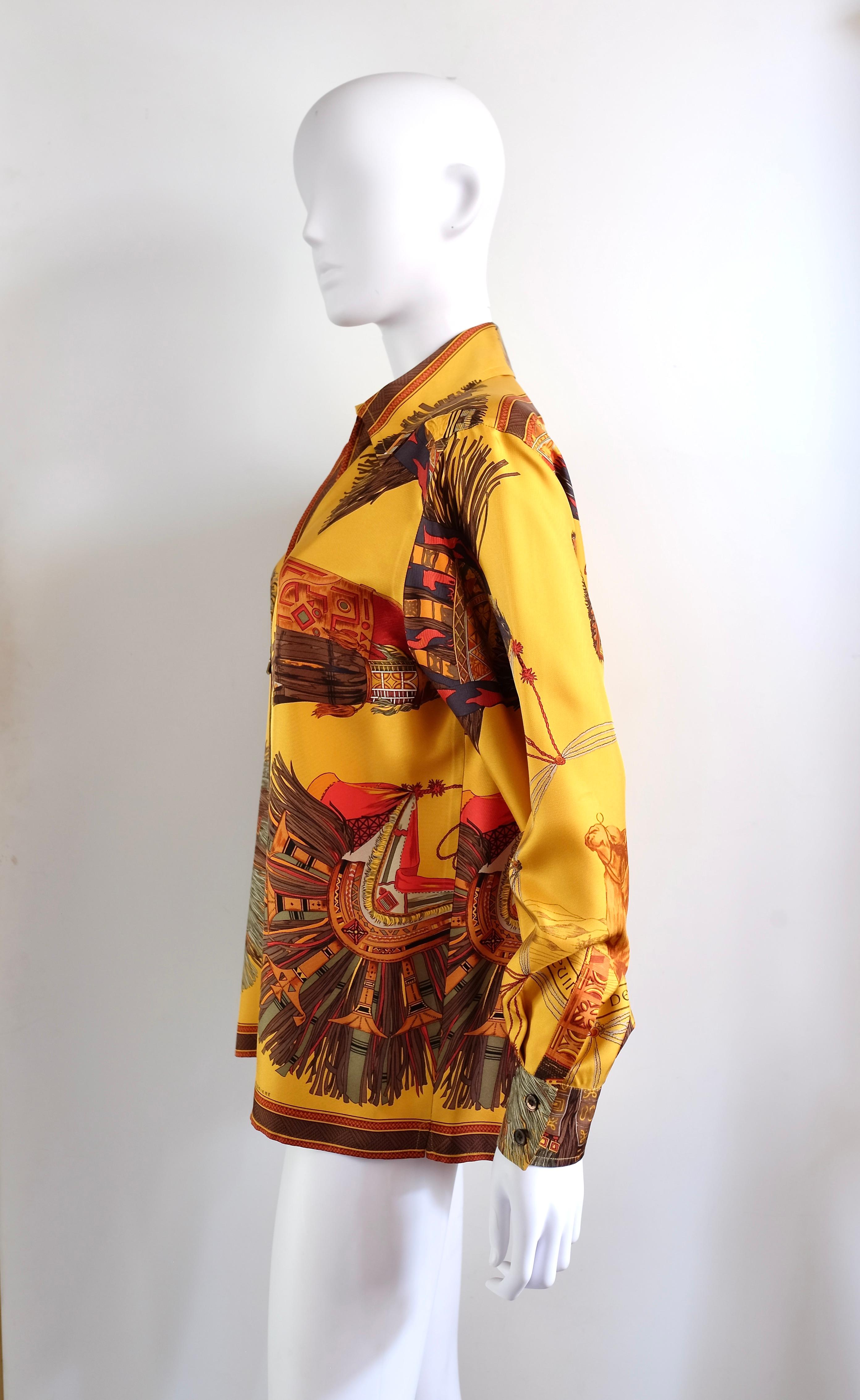 Parka in seta Hermès 