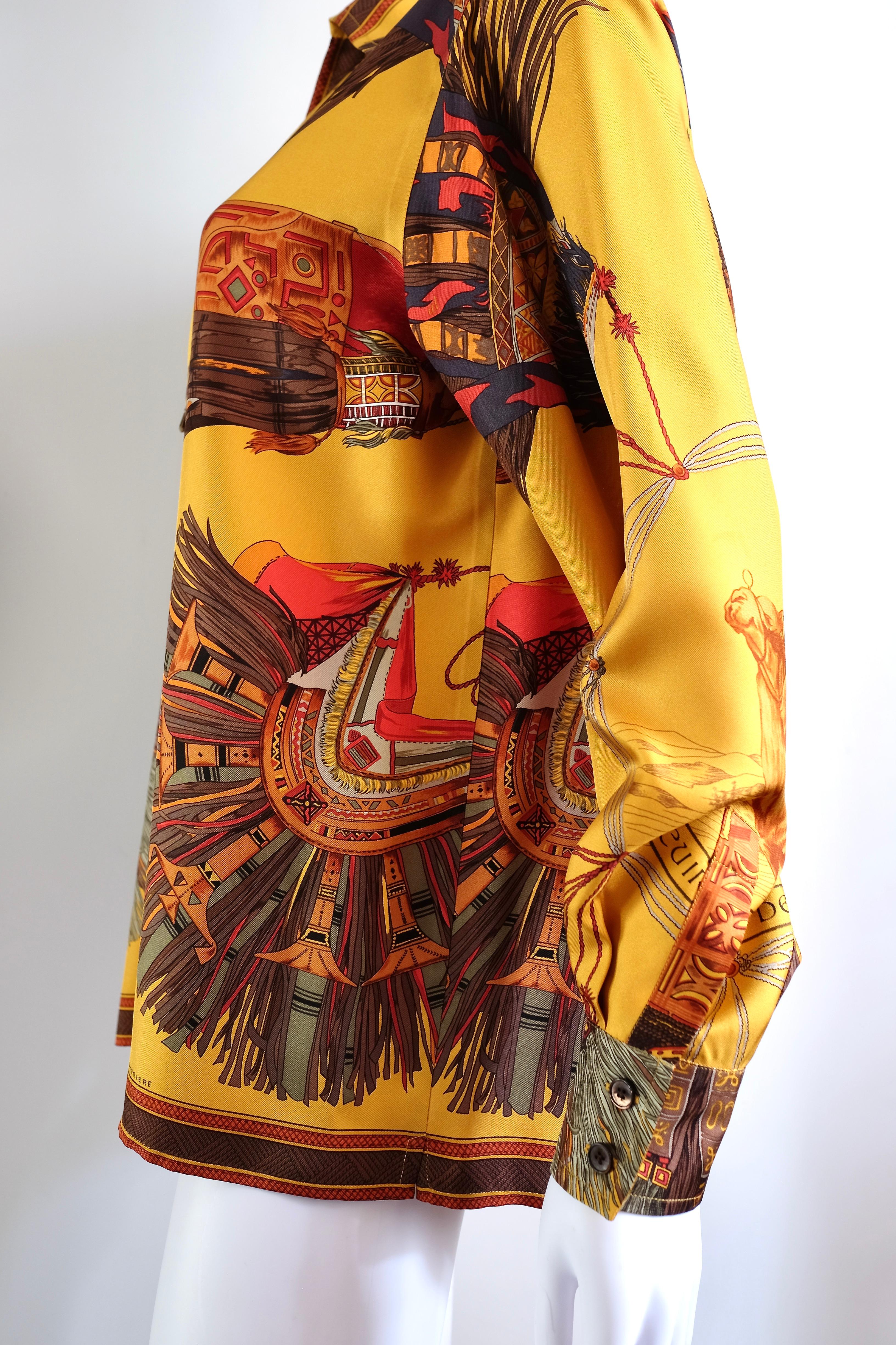 Parka in seta Hermès 