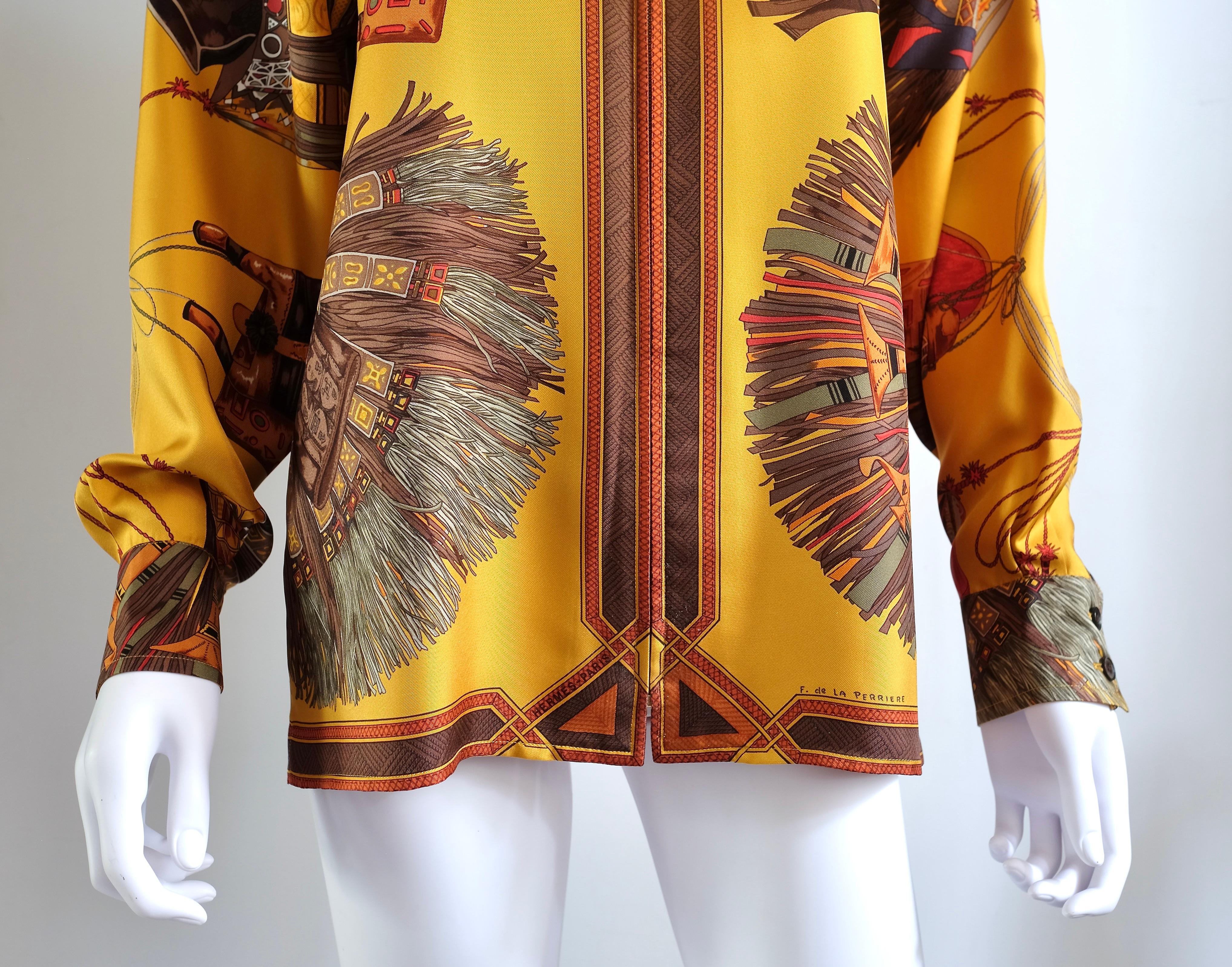 Parka in seta Hermès 