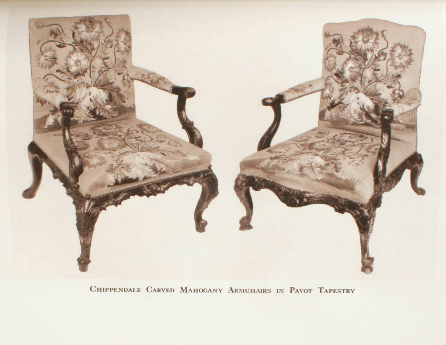 Parke-Bernet Galleries: Walter Chrysler Jr. Kollektion englischer Möbel im Zustand „Gut“ im Angebot in valatie, NY