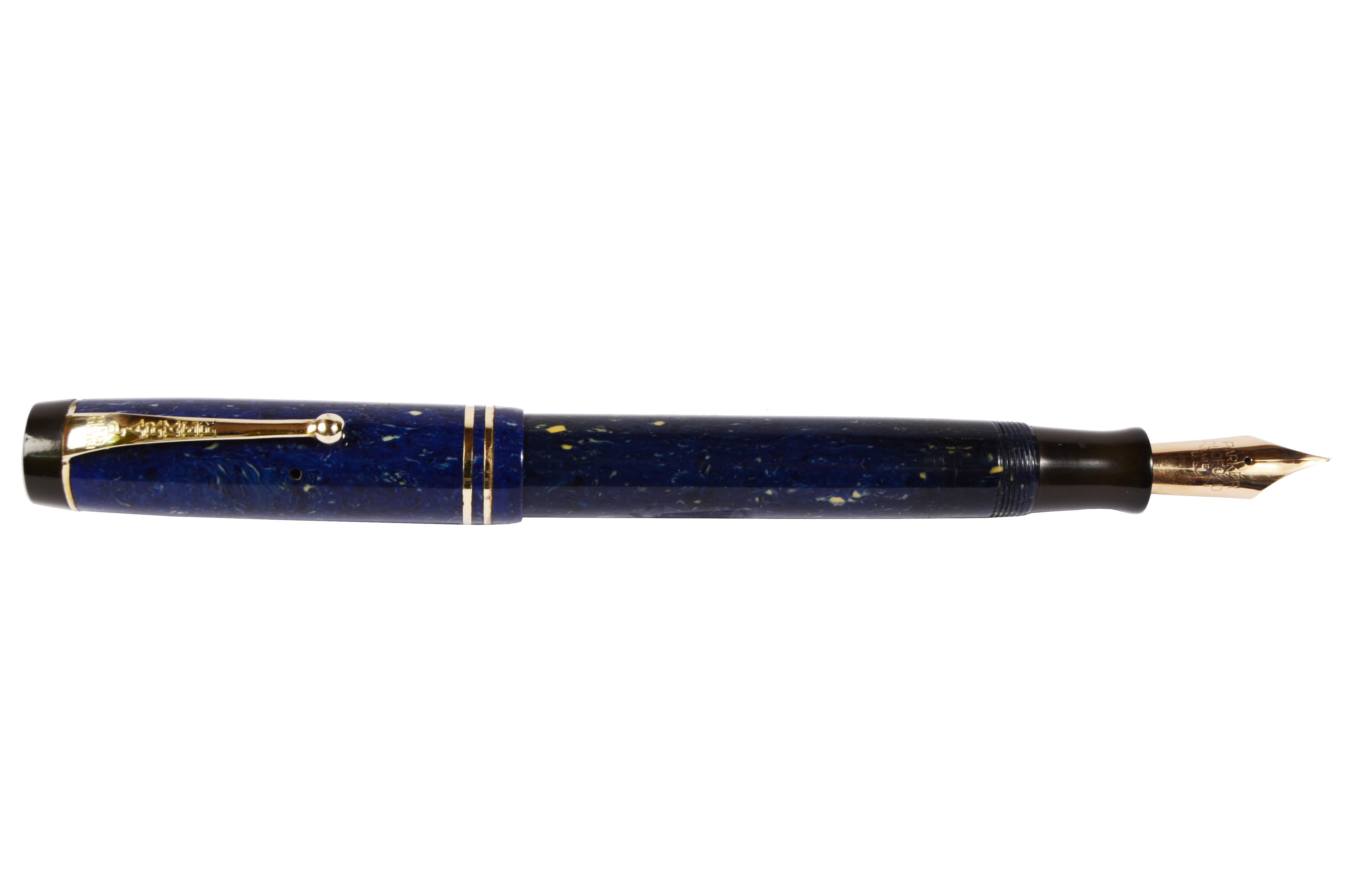 lapis lazuli fountain pen