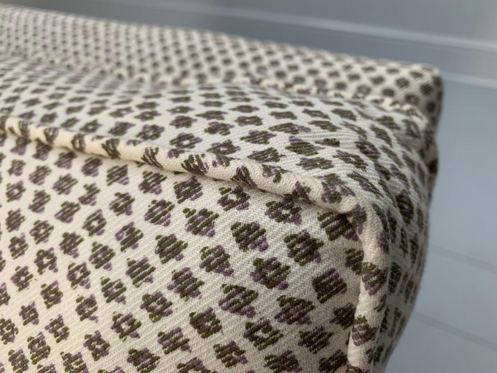 Parker & Farr “Armless” 3-Seat Sofa – In Fermoie “Marden” Fabric 9