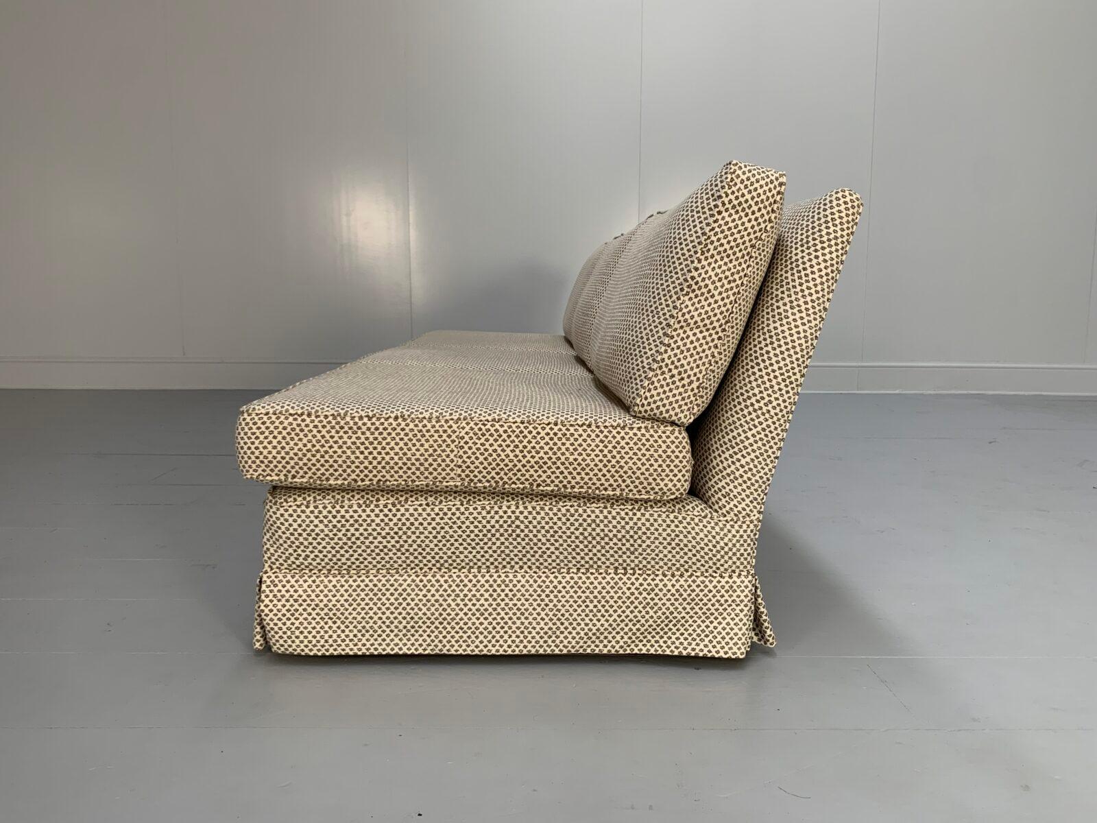 Parker & Farr “Armless” 3-Seat Sofa – In Fermoie “Marden” Fabric 1