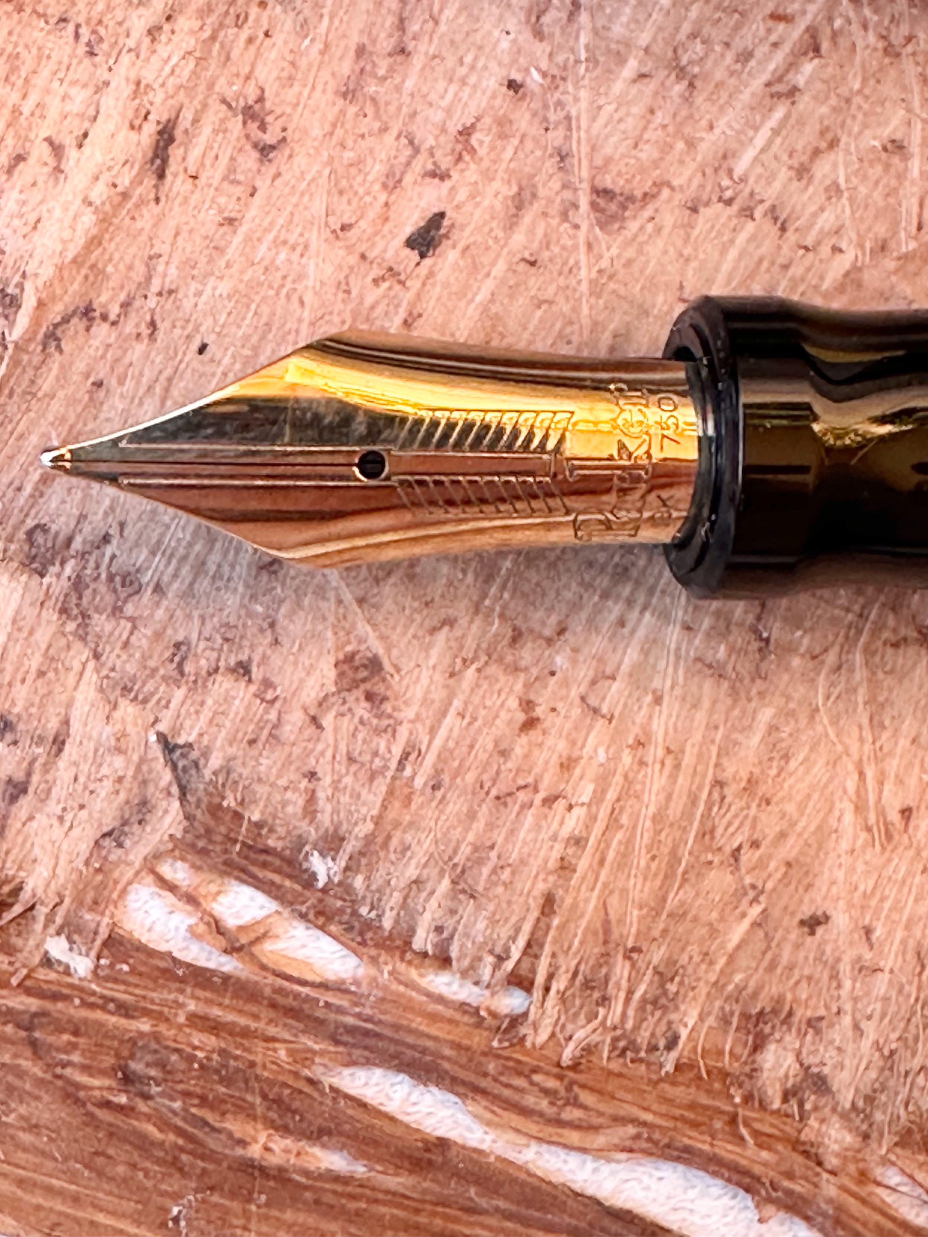 PARKER Füllfederhalter Duofold Mandarin Gelb 1995 Limited #8251 18K in Box 10