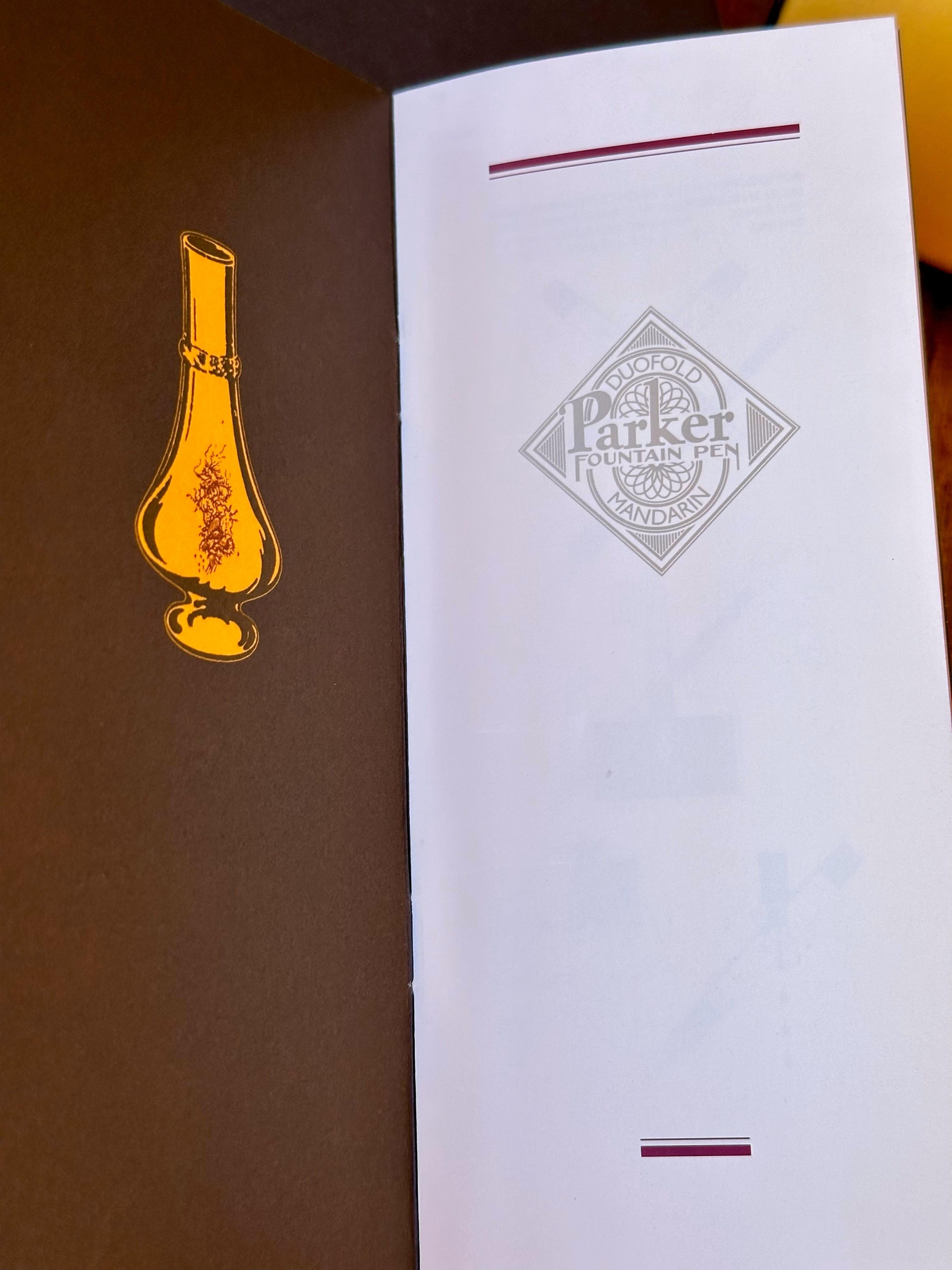 PARKER Füllfederhalter Duofold Mandarin Gelb 1995 Limited #8251 18K in Box 14