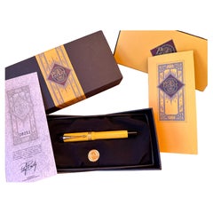 PARKER Füllfederhalter Duofold Mandarin Gelb 1995 Limited #8251 18K in Box
