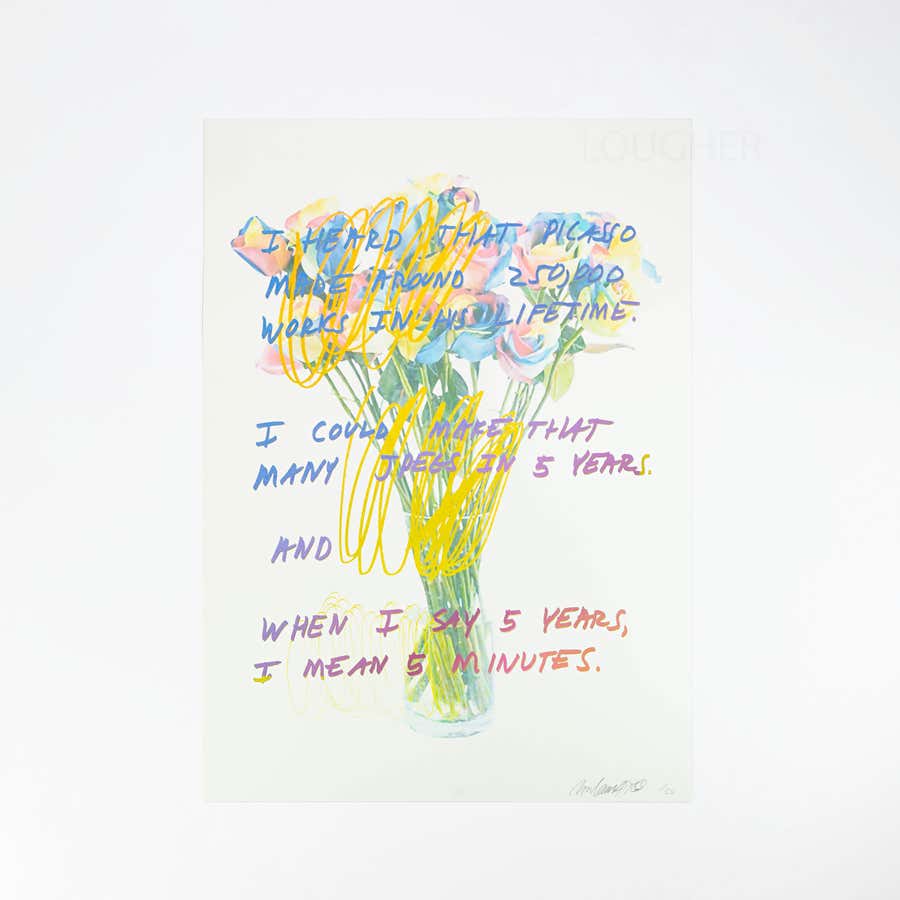 America Online Made Me Hardcore, Screenprint, AP 2/7, 21st Century