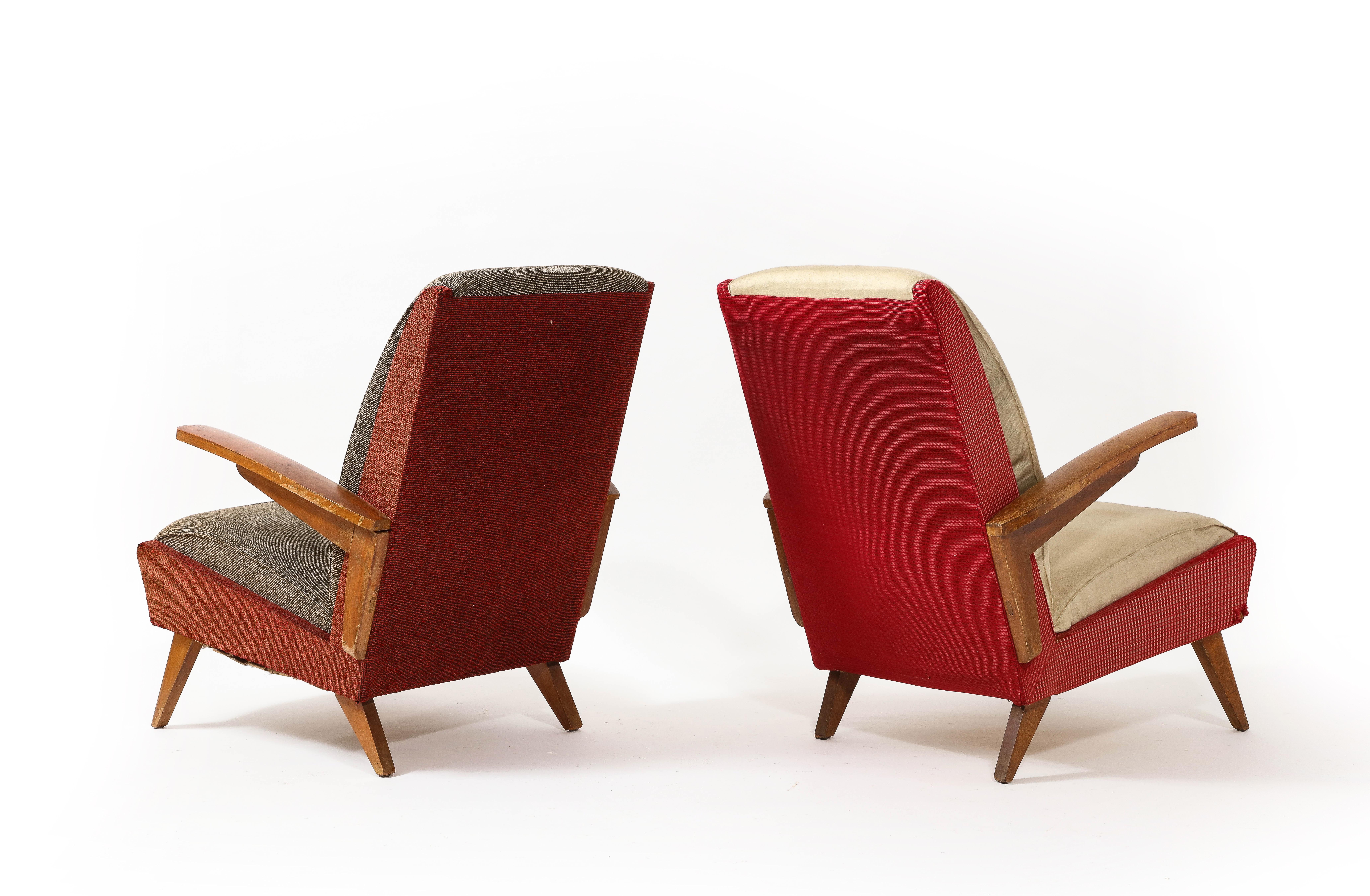 Parker Knoll Armchairs, France 1950 For Sale 4