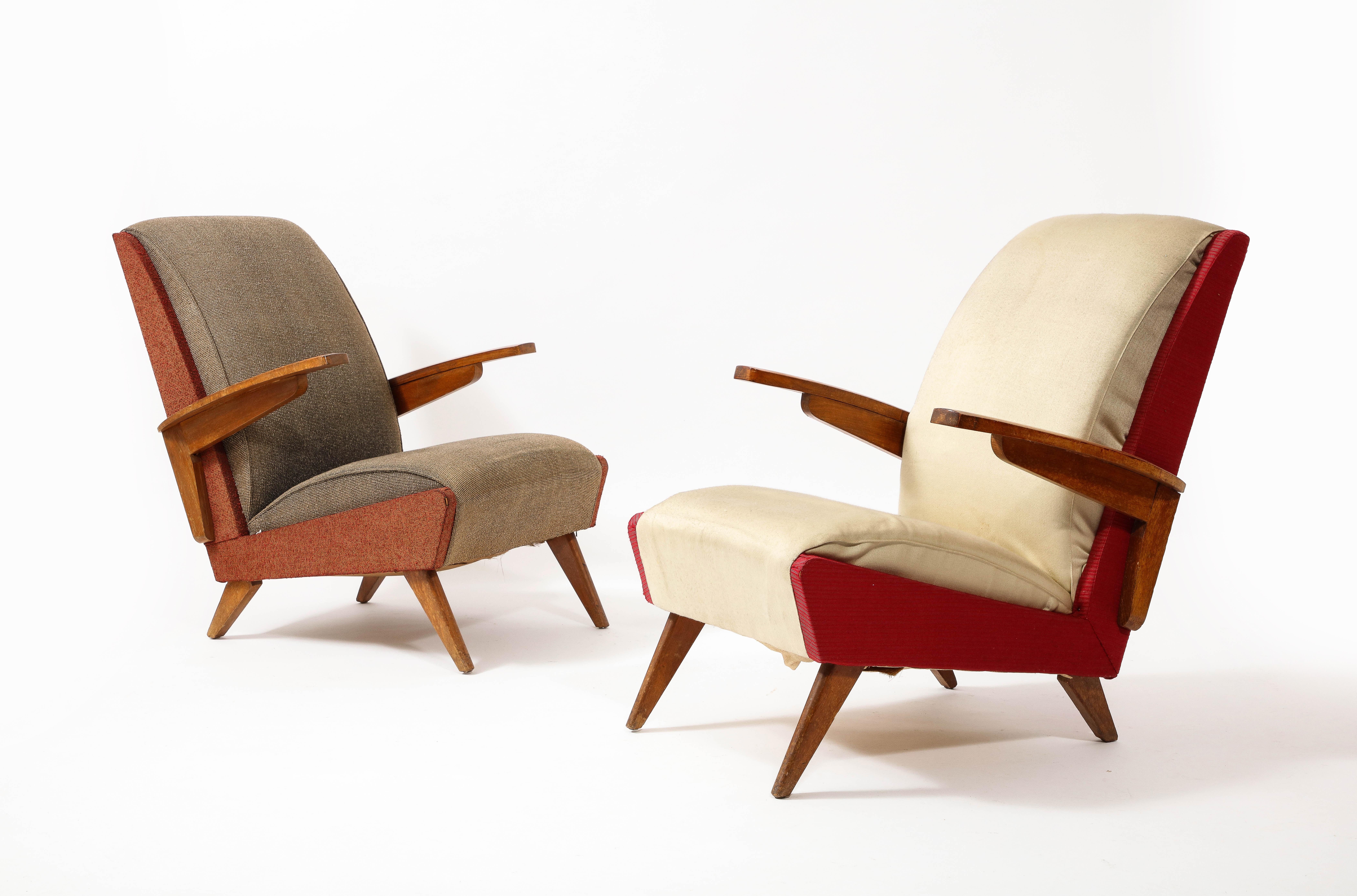 Parker Knoll-Sessel, Frankreich, 1950 (Moderne der Mitte des Jahrhunderts) im Angebot