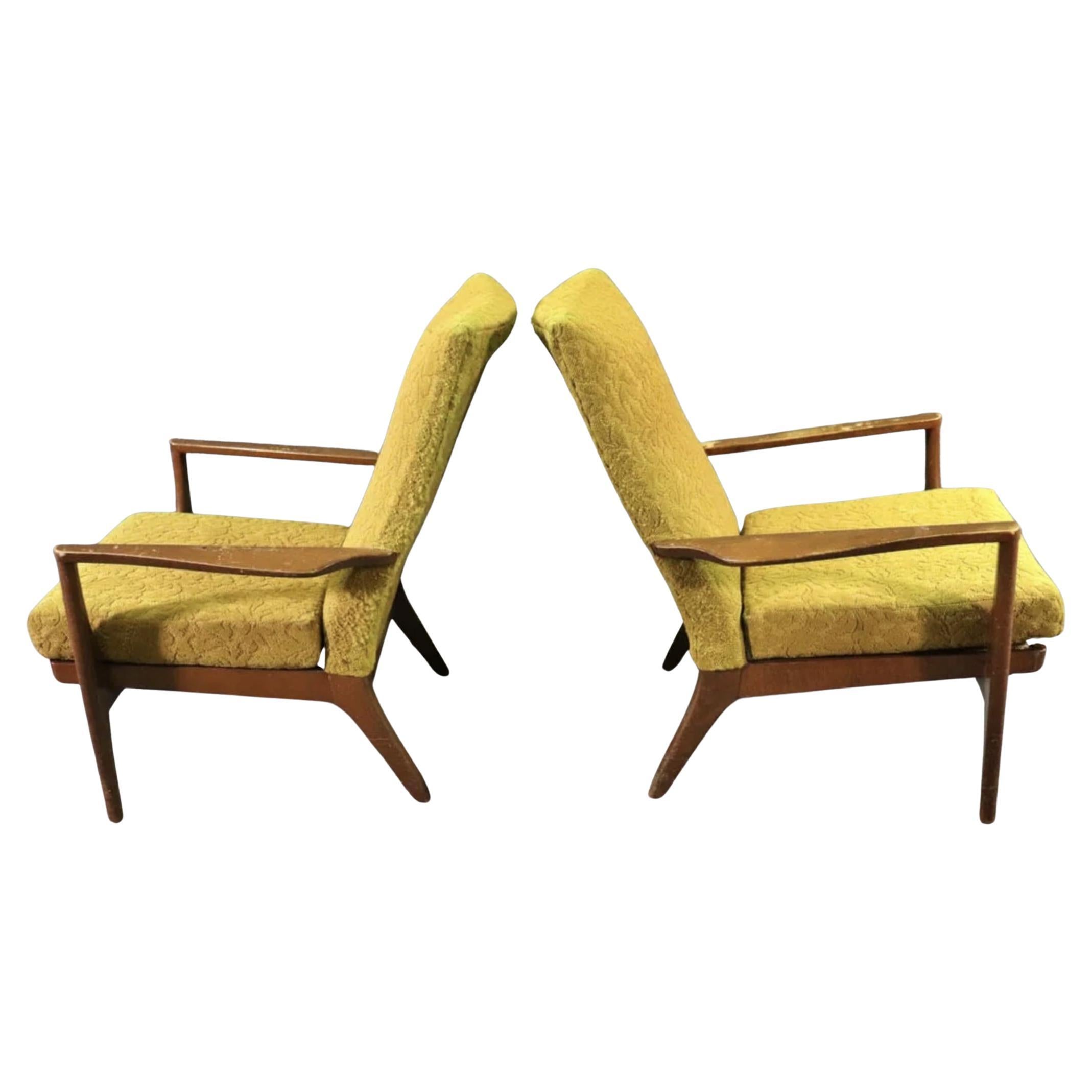 Poltrone di metà secolo Parker Knoll