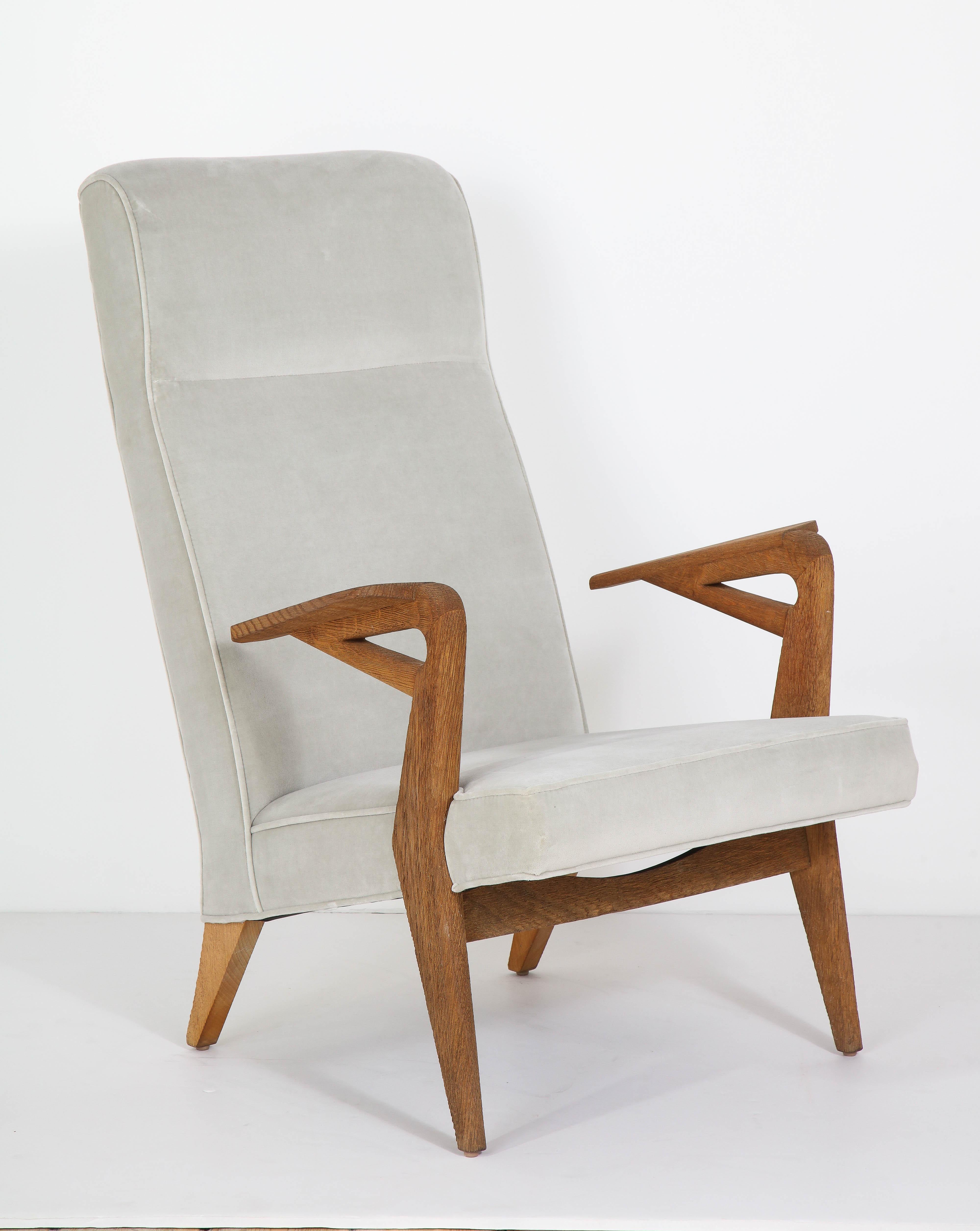 Mid-Century Modern Parker-Knoll Oak Armchairs For Sale