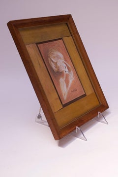 Parker Panttila "Macabre" Mixed-Media on Board