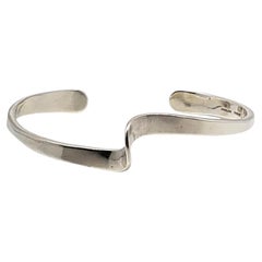 Parker Sterling Silver Wave Cuff Bracelet #24526