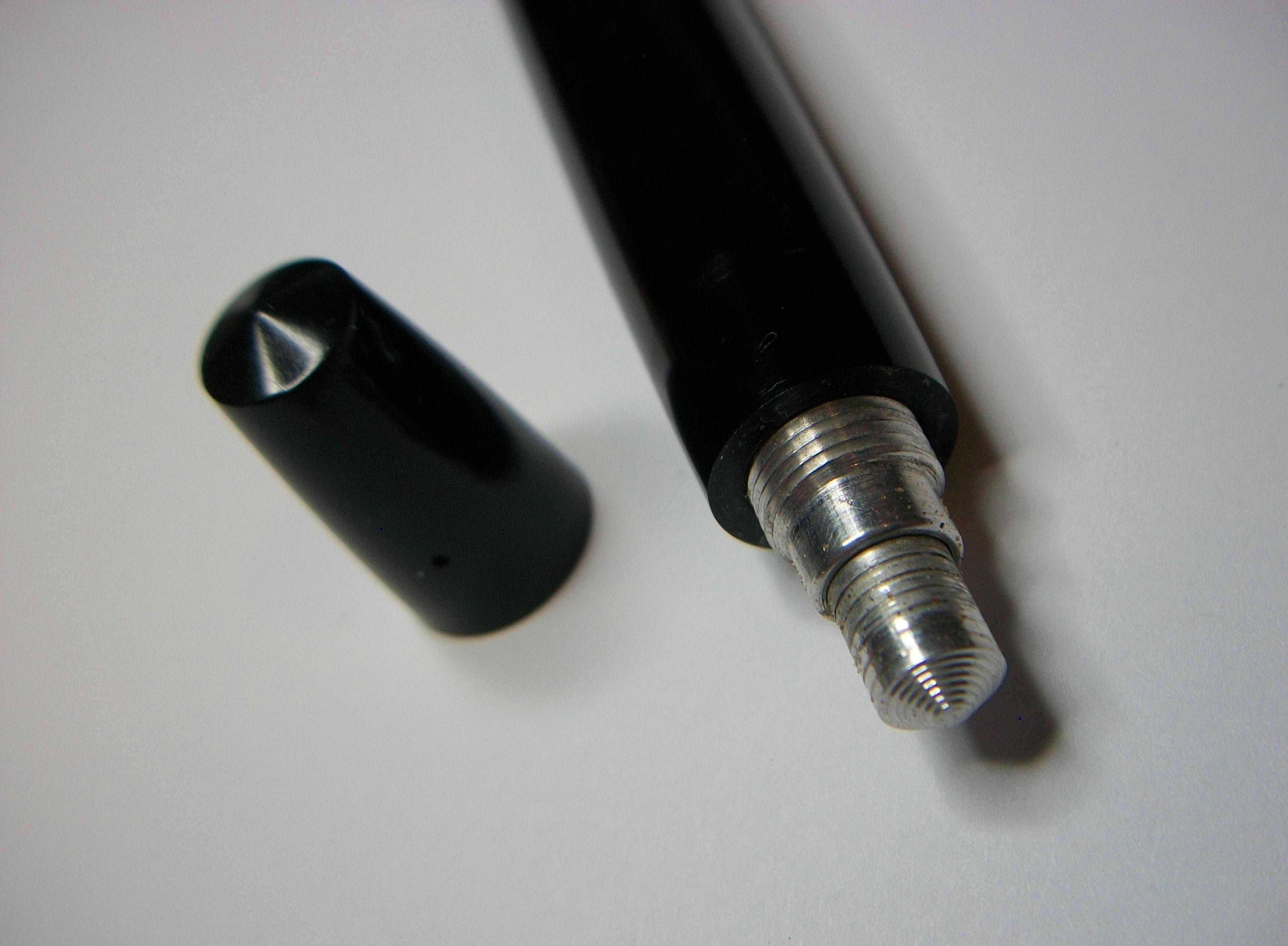 PARKER - Victory Model - Stylo Plume Noir - Plume Or 14K - K.K. - Circa 1950's en vente 4