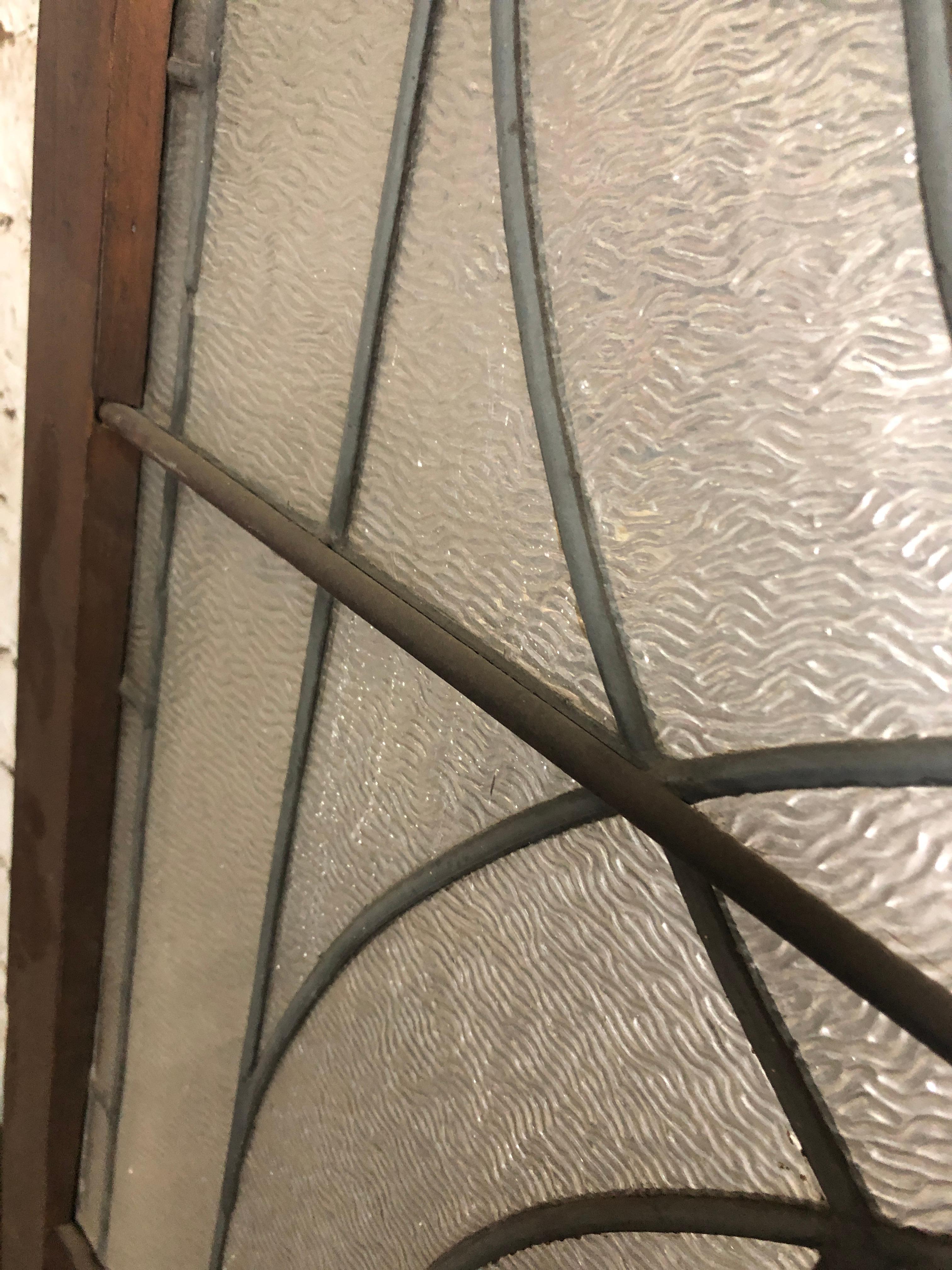 Parlor Doors w/ Leaded Design 24