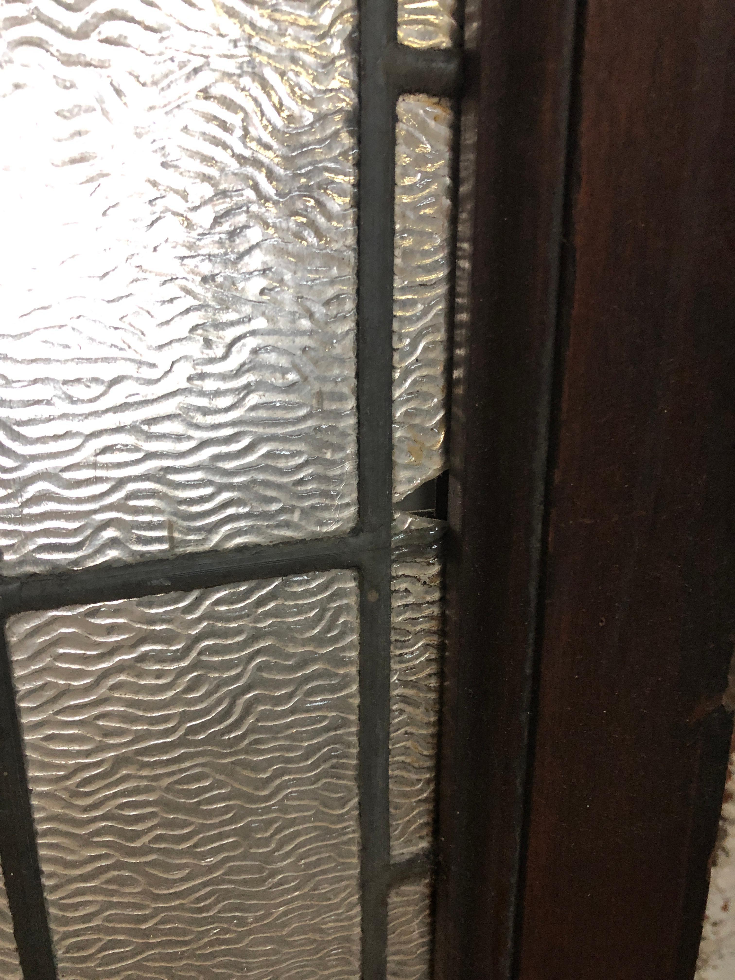 Parlor Doors w/ Leaded Design 24