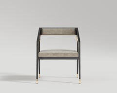 Parma Dining Chair in Black Lacquer by Palena Furniture